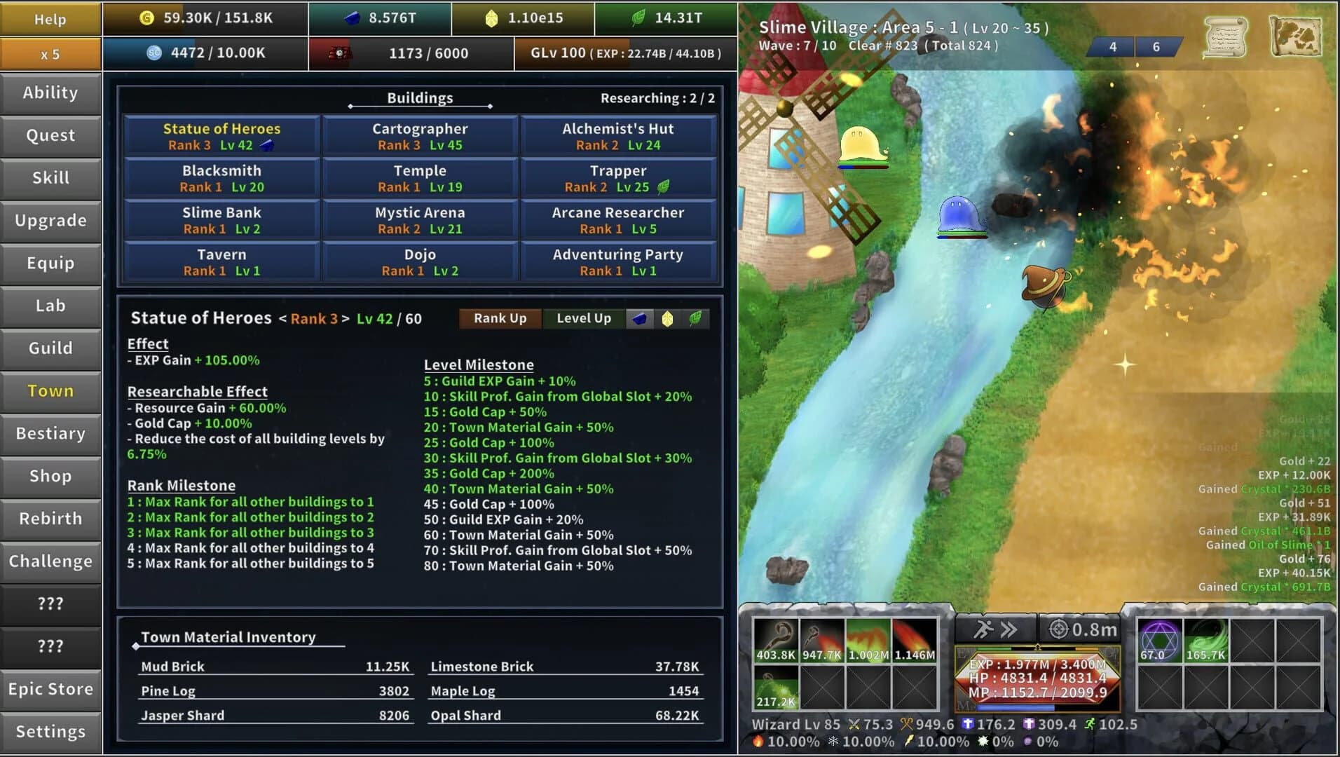 Incremental Epic Hero 2 screenshot 4
