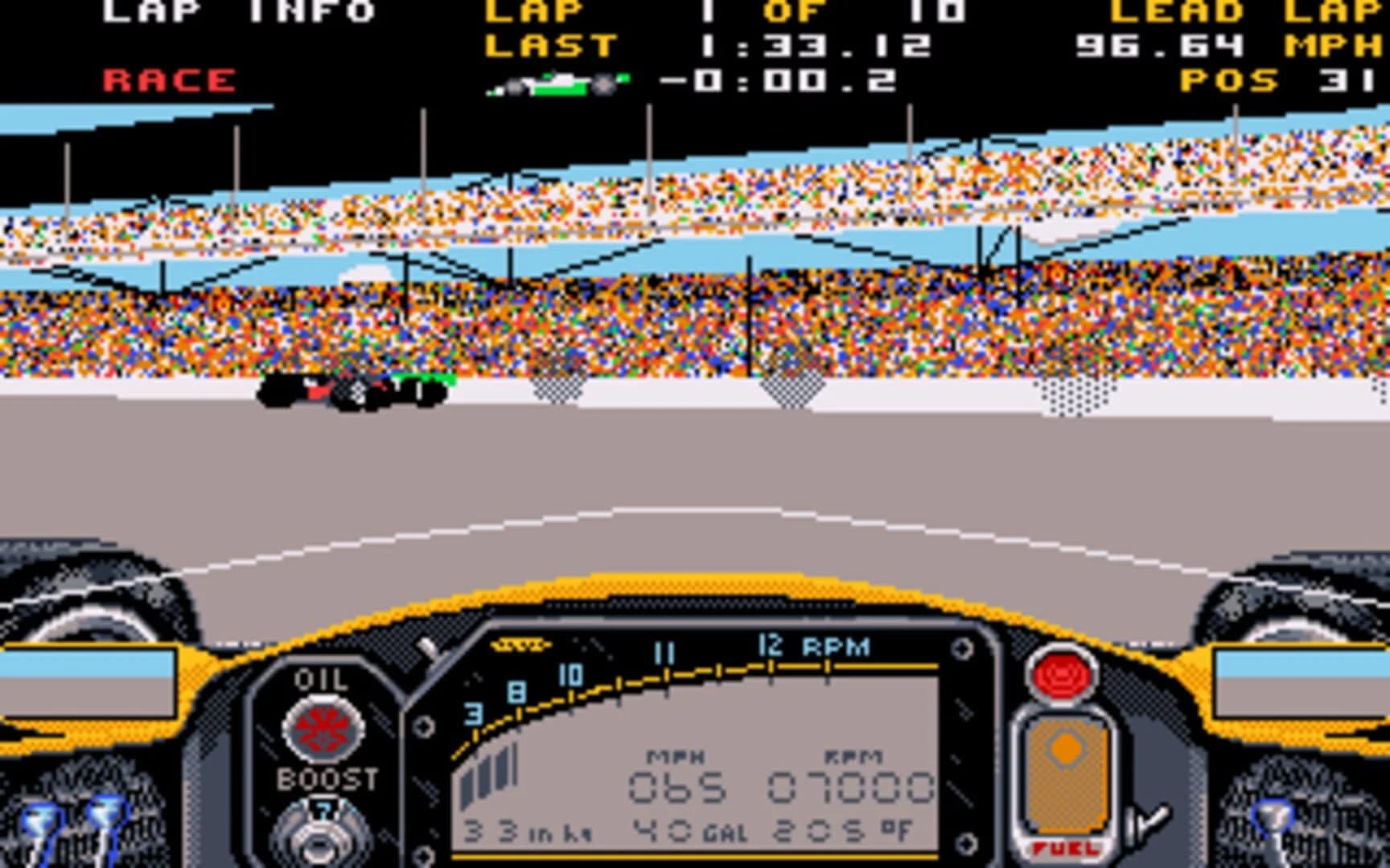 Indianapolis 500: The Simulation screenshot 3