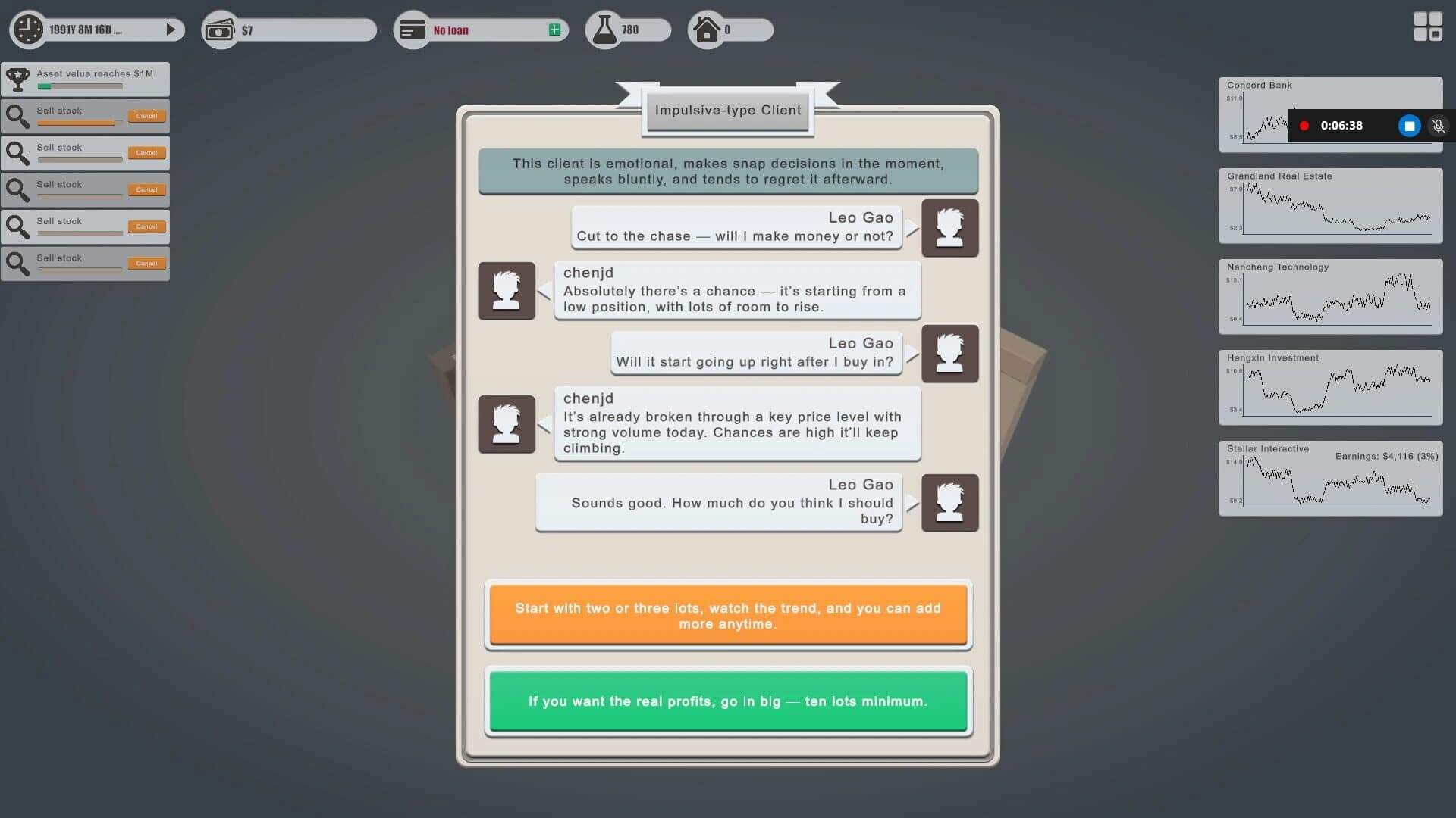 Individual Investor Tycoon II screenshot 4