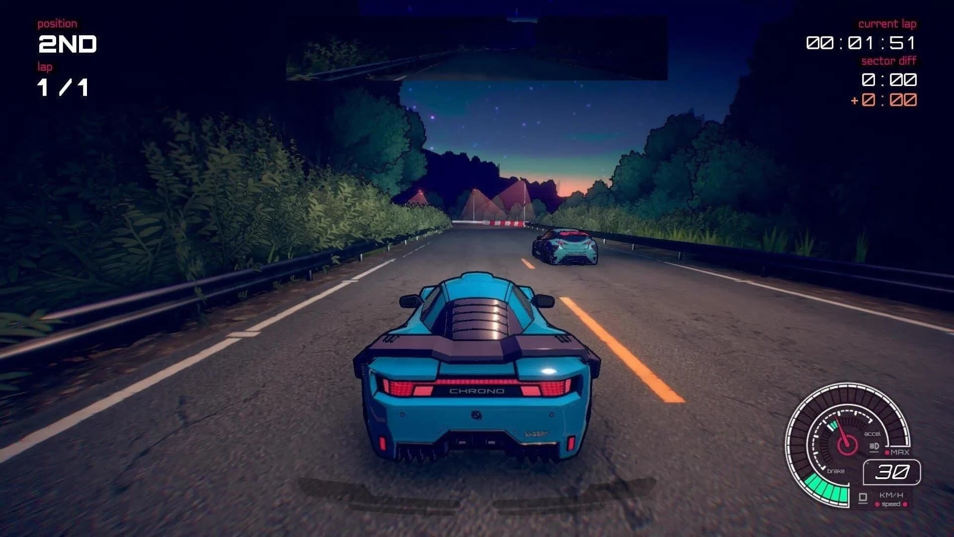 Inertial Drift: Twilight Rivals Edition screenshot 1