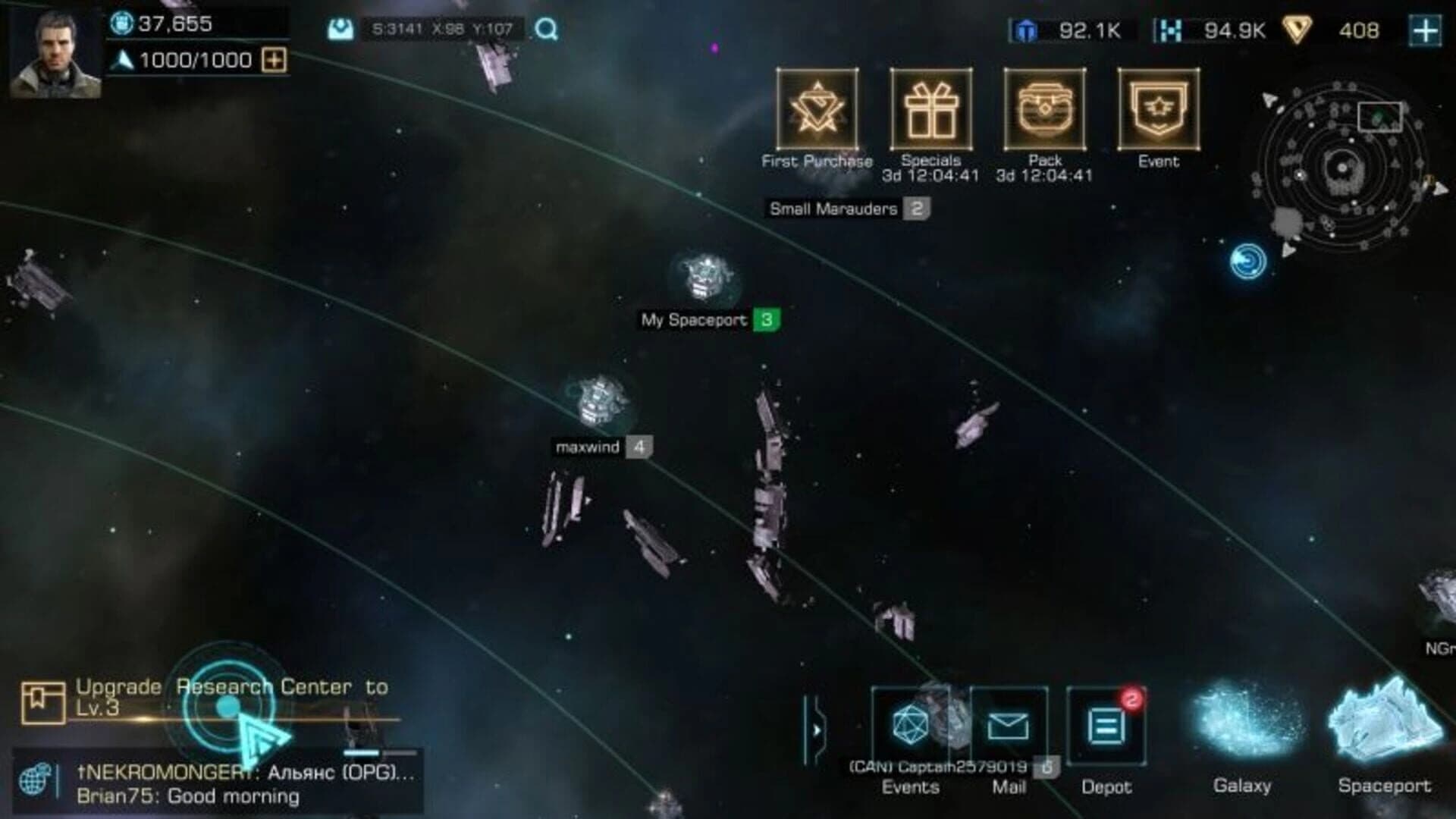 Infinite Galaxy screenshot 2