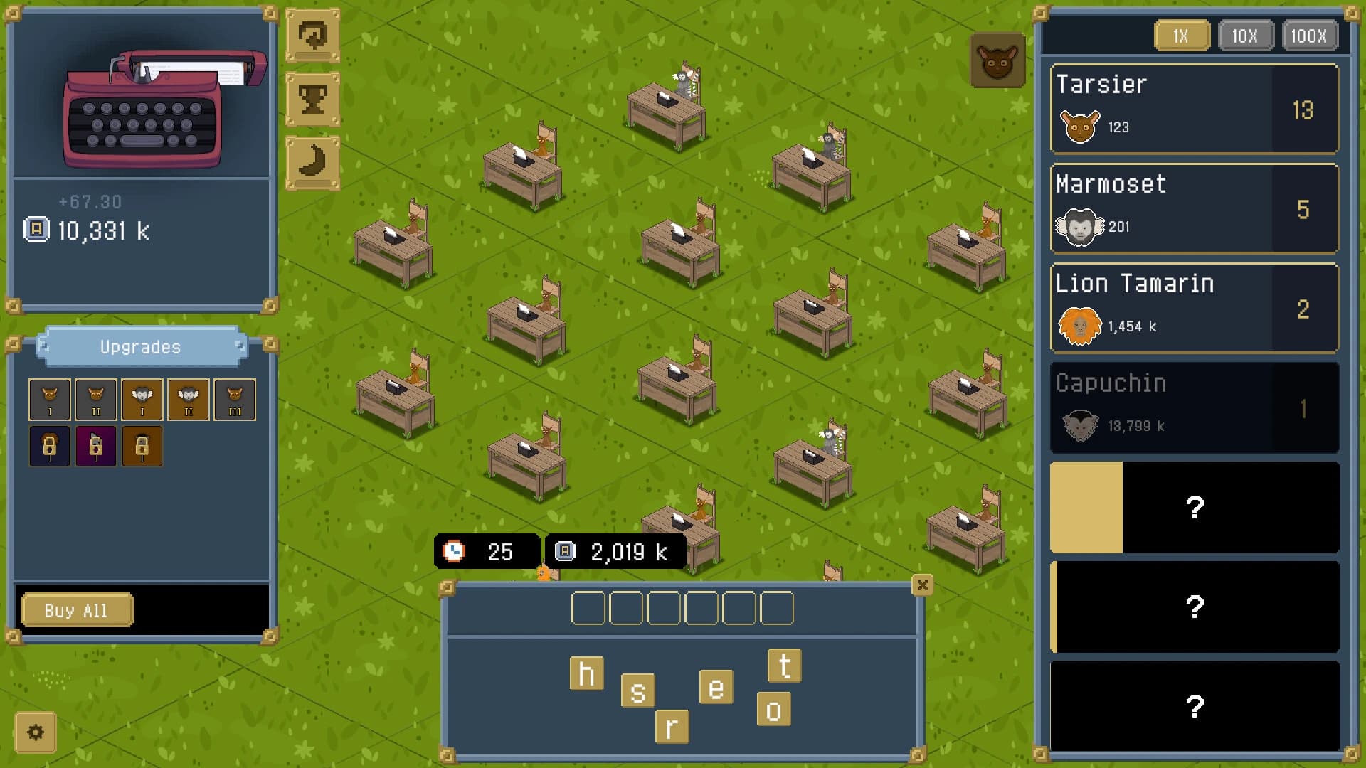 Infinite Monkey Clicker screenshot 3