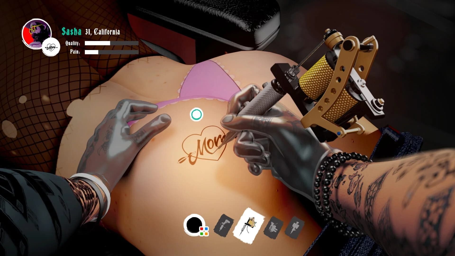 Ink Studio: Tattoo Artist Simulator screenshot 1