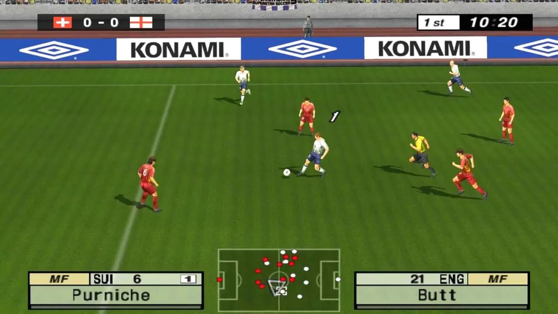 International Superstar Soccer 3 screenshot 1