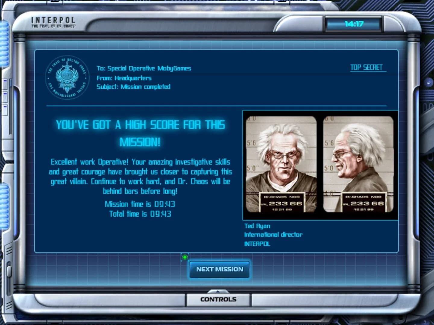Interpol: The Trail of Dr. Chaos screenshot 3