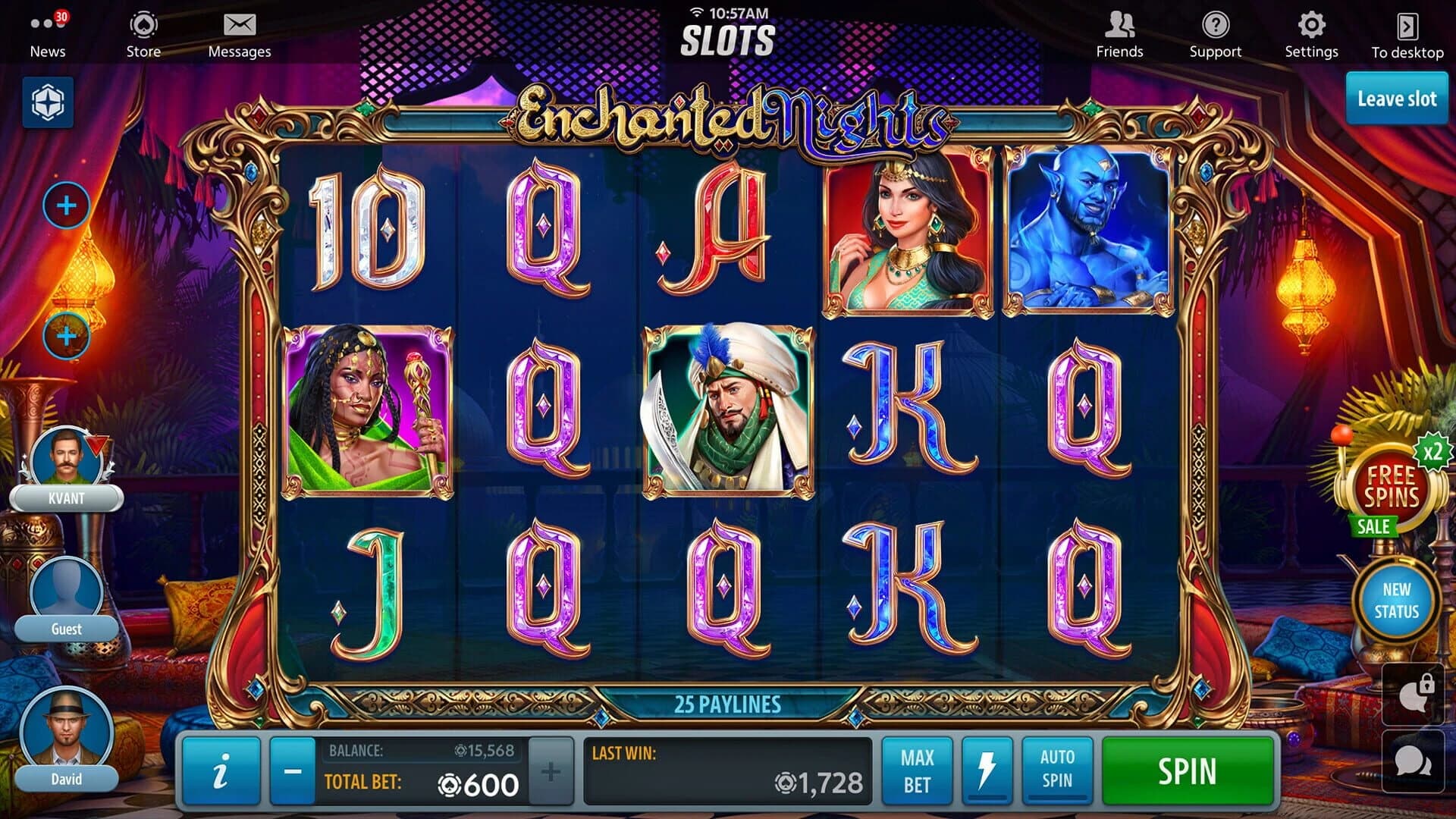 Jackpot Buffalo Slots screenshot 5