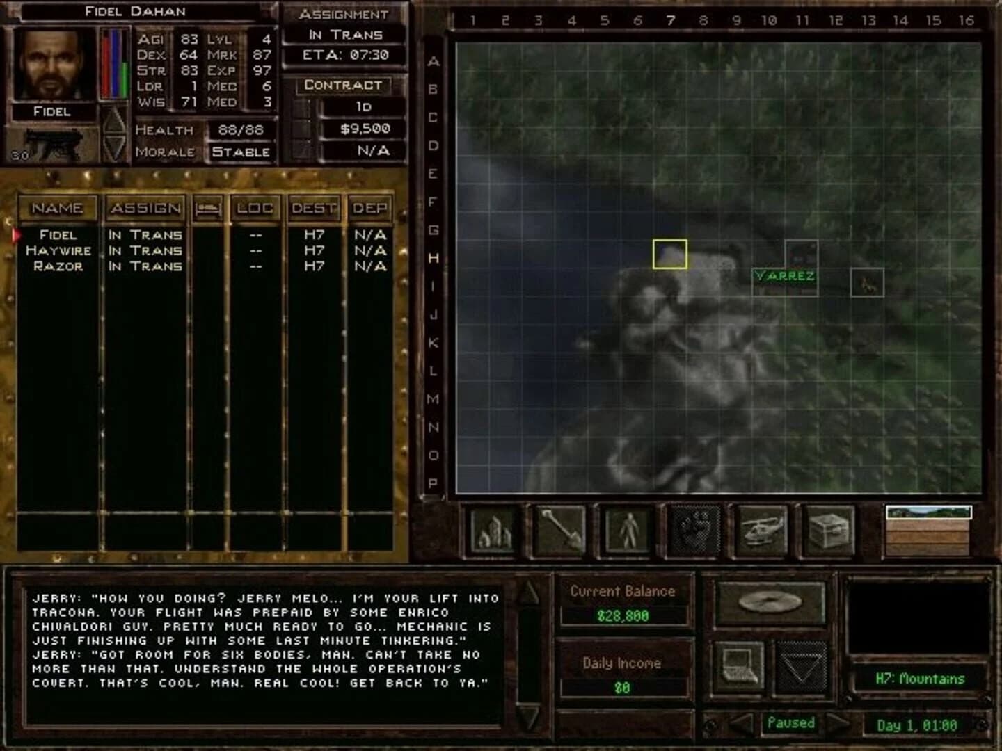 Jagged Alliance 2: Unfinished Business screenshot 1