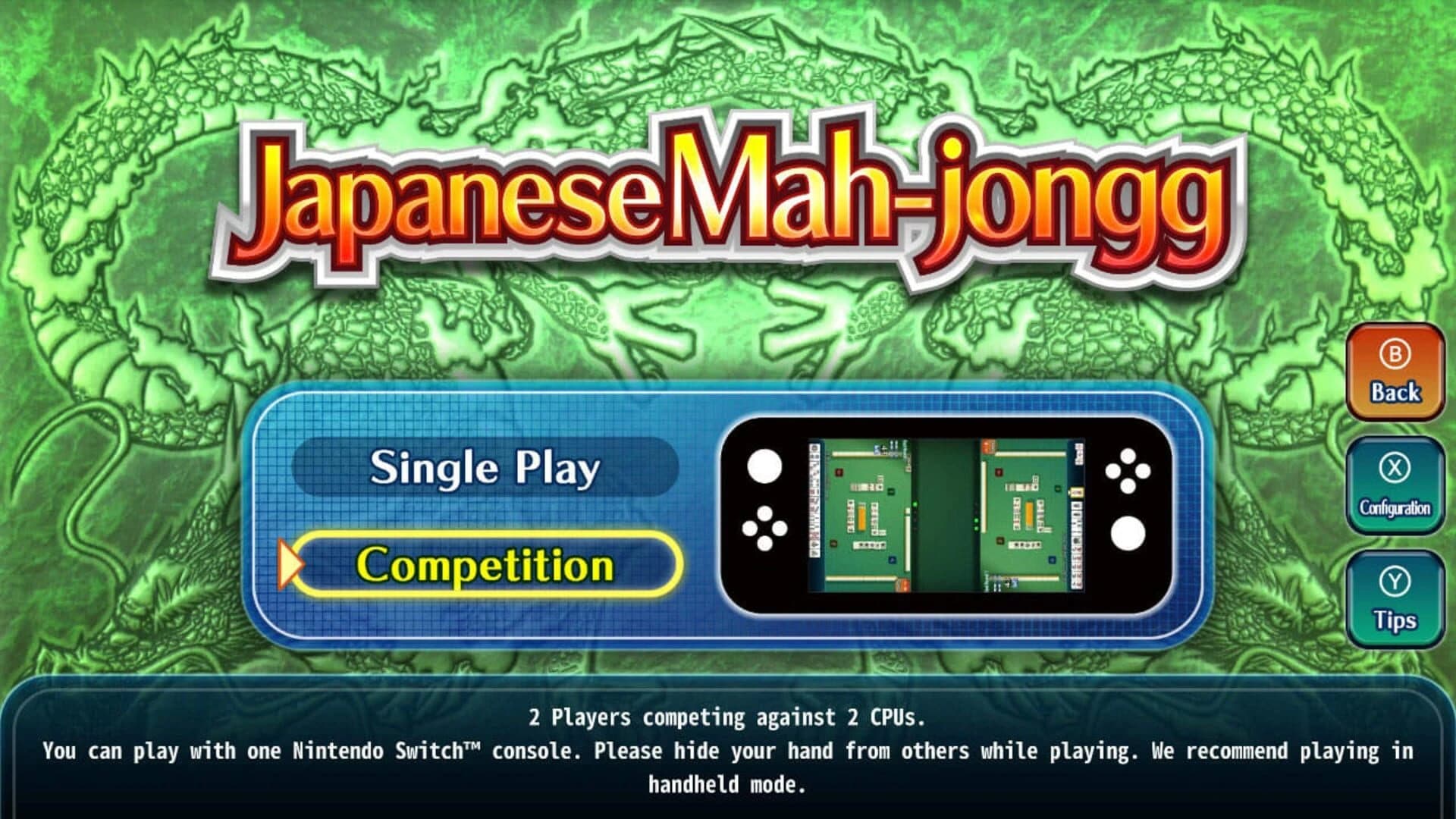 Japanese Mah-jongg screenshot 5