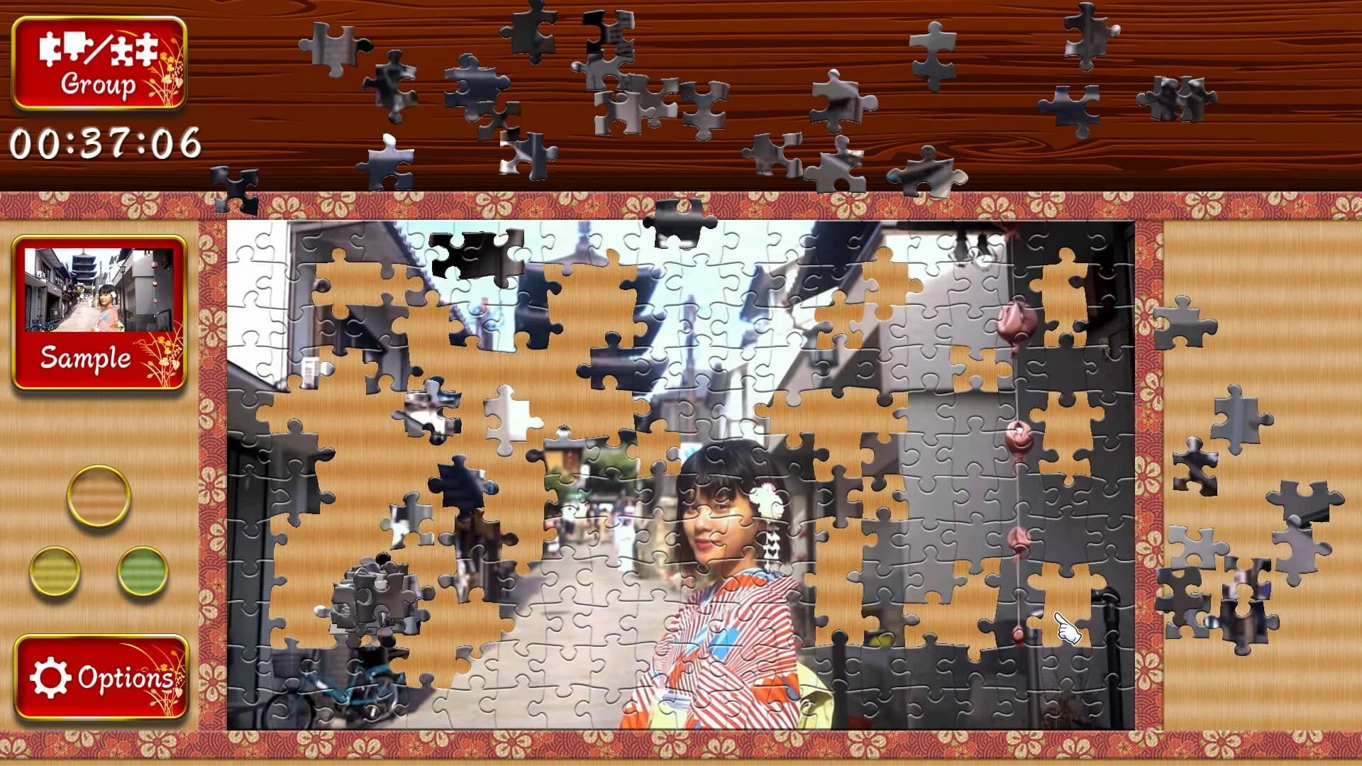 Japanese Women - Animated Jigsaws screenshot 1