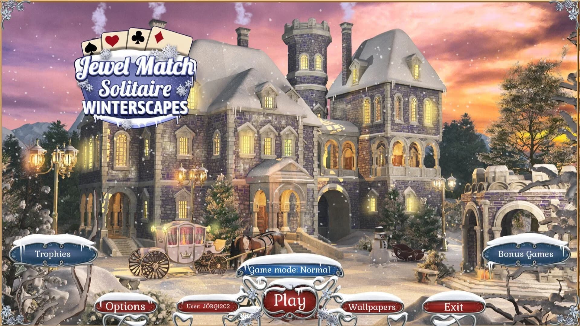 Jewel Match Solitaire Winterscapes screenshot 3