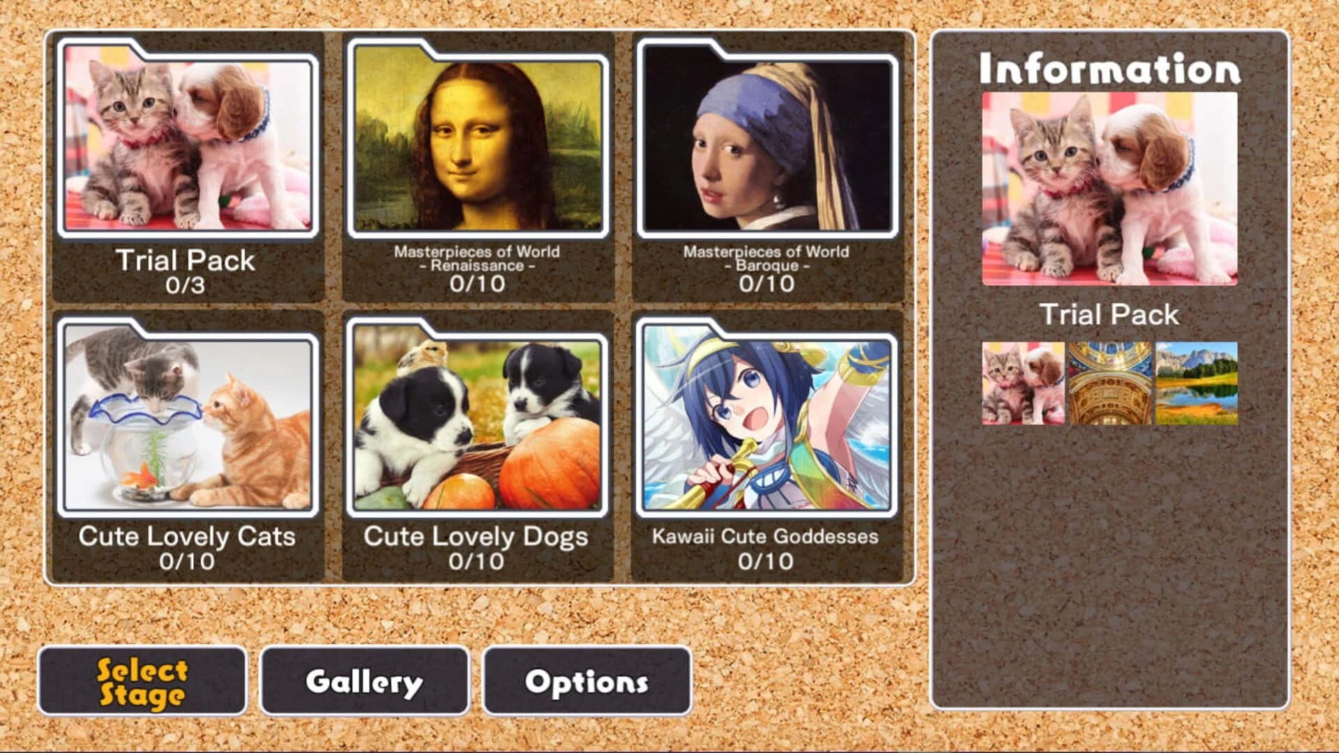 Jigsaw Masterpieces screenshot 1