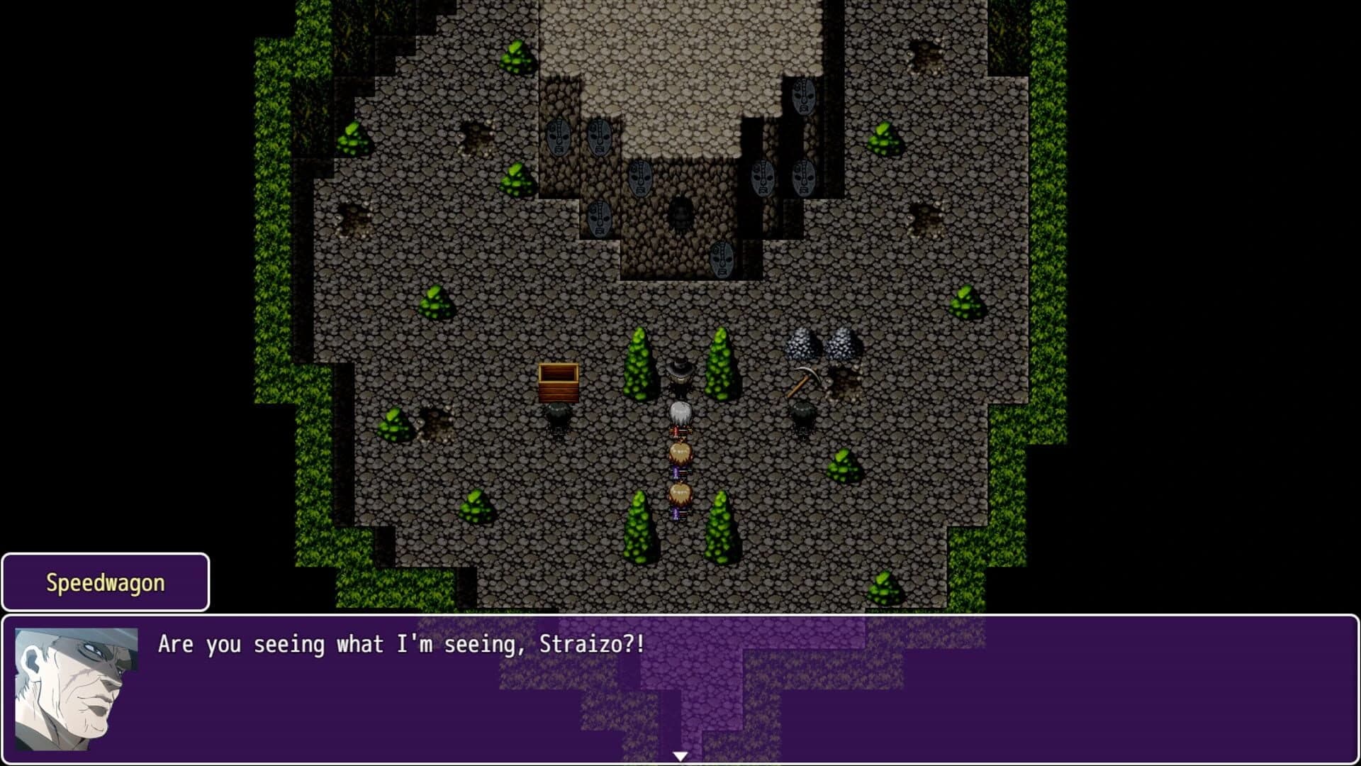 JoJo's Bizarre RPG: Battle Tendency screenshot 1