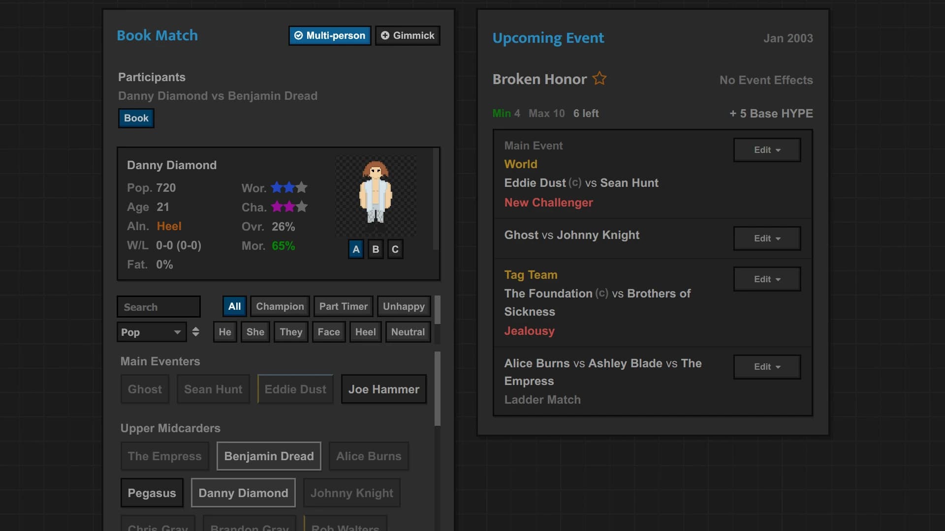 Journey of Wrestling screenshot 3