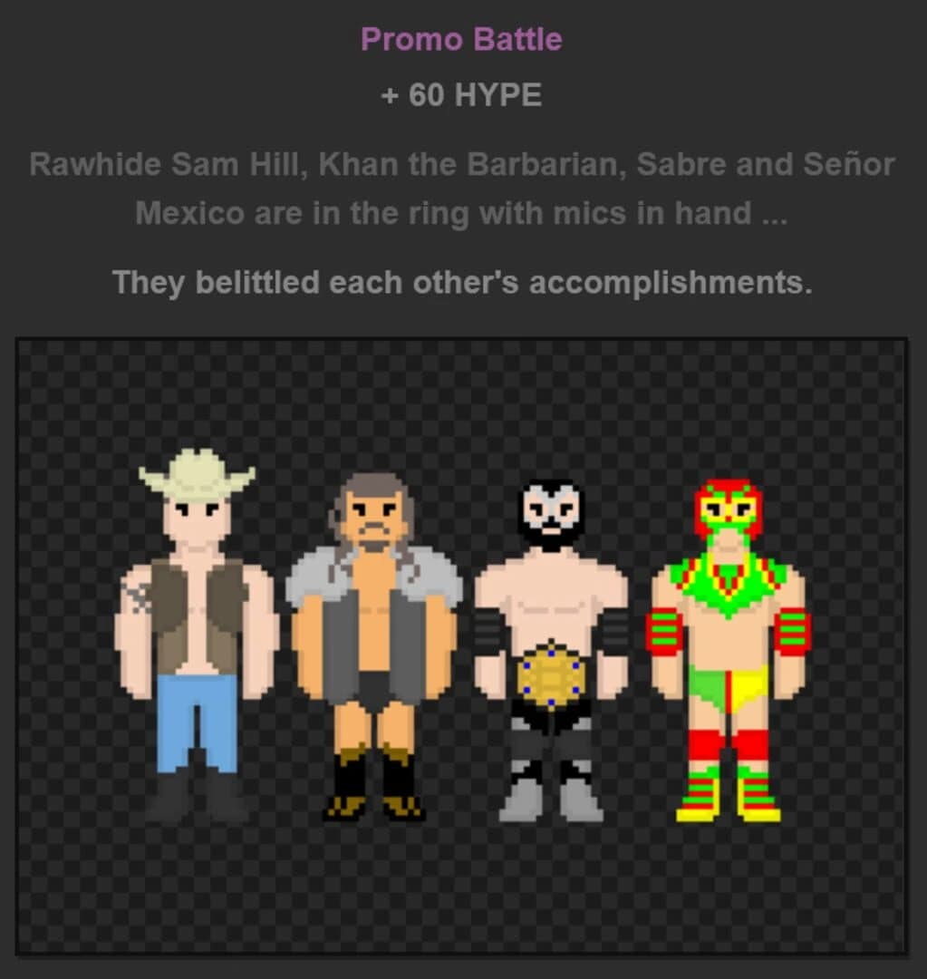 Journey of Wrestling screenshot 1
