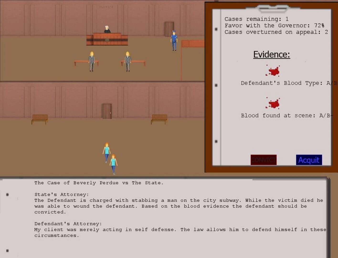 Judged: A Court Simulator screenshot 5