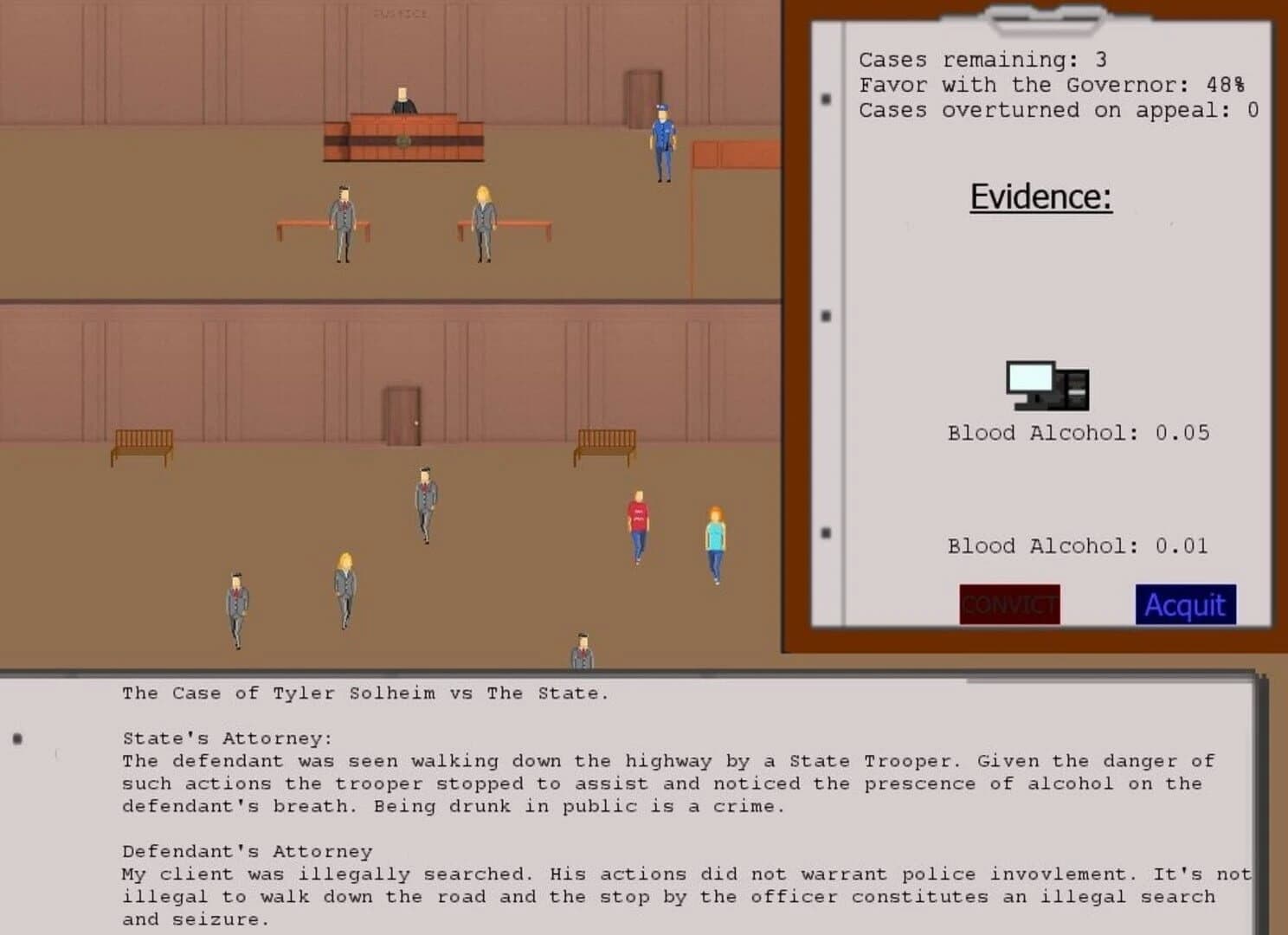 Judged: A Court Simulator screenshot 4