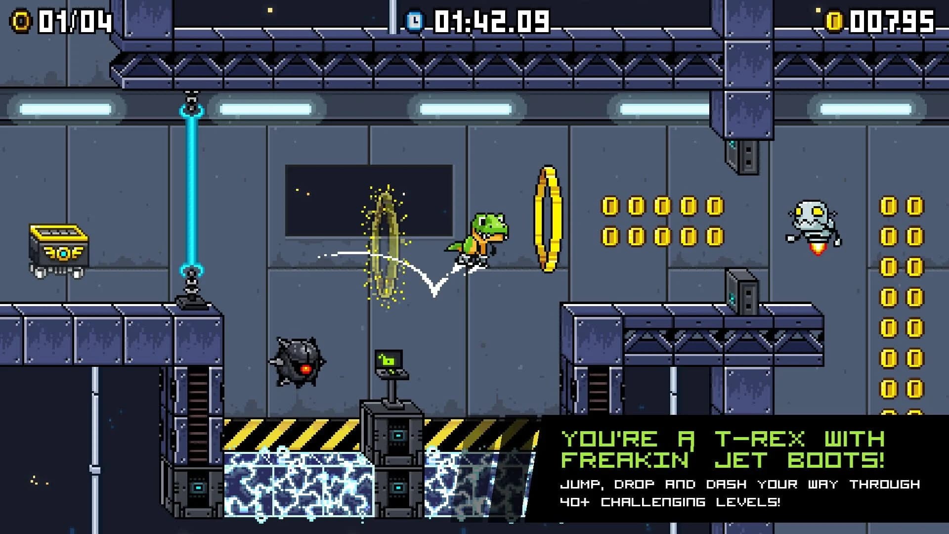 JumpJet Rex screenshot 2