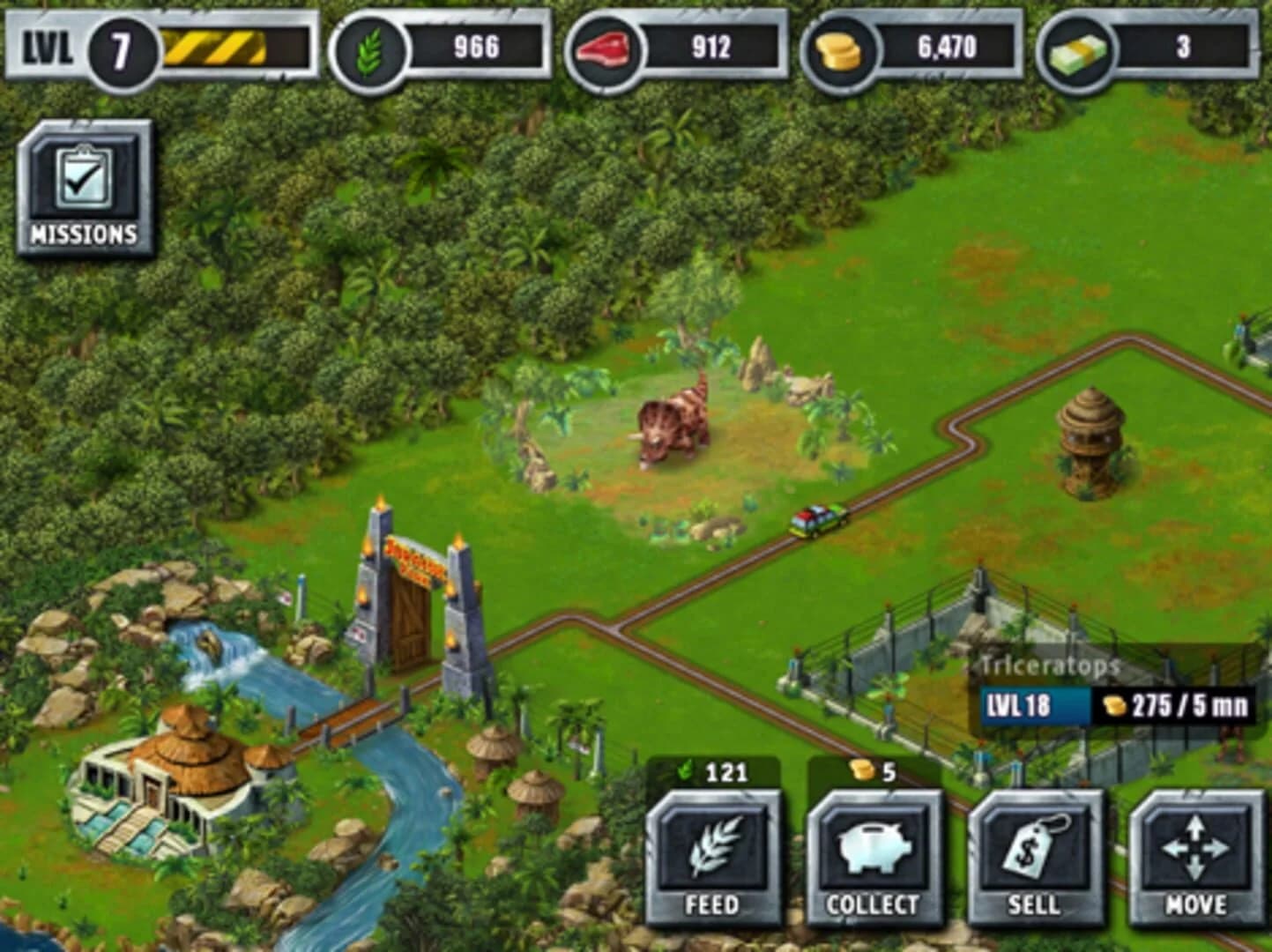 Jurassic Park: Builder screenshot 1