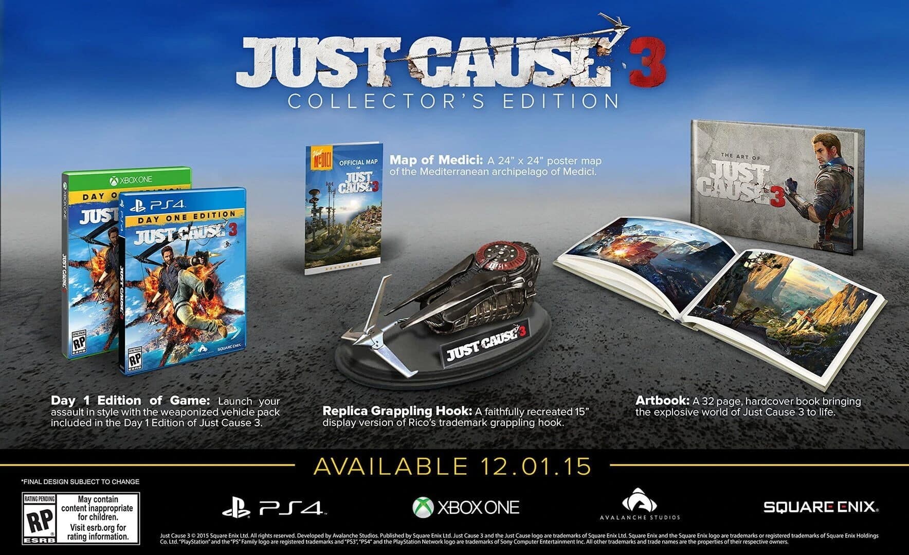 Just Cause 3: Collector's Edition screenshot 1