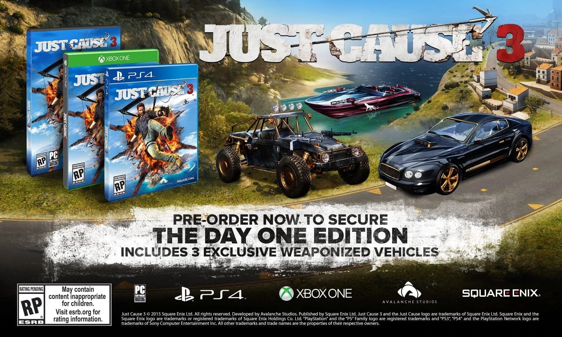 Just Cause 3: Day One Edition screenshot 1