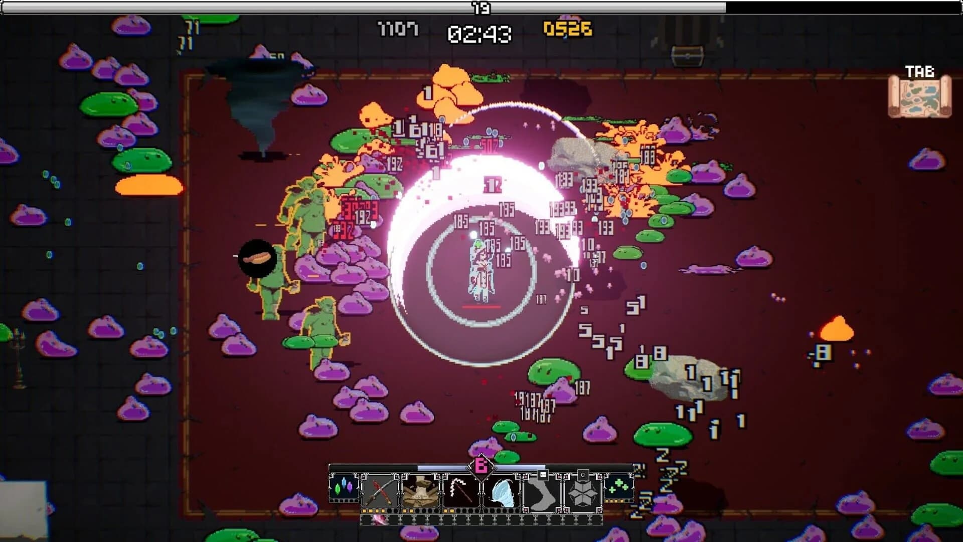 Kagura Survivors: Endless Night screenshot 1