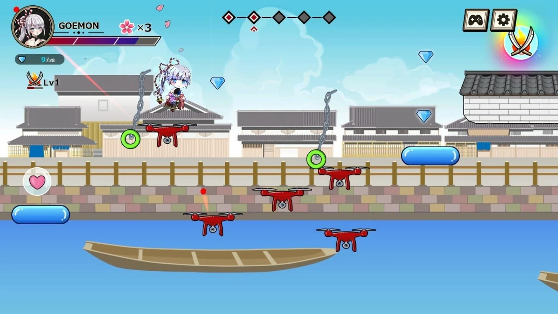 Kaitou Tantei Blonde Lady screenshot 4