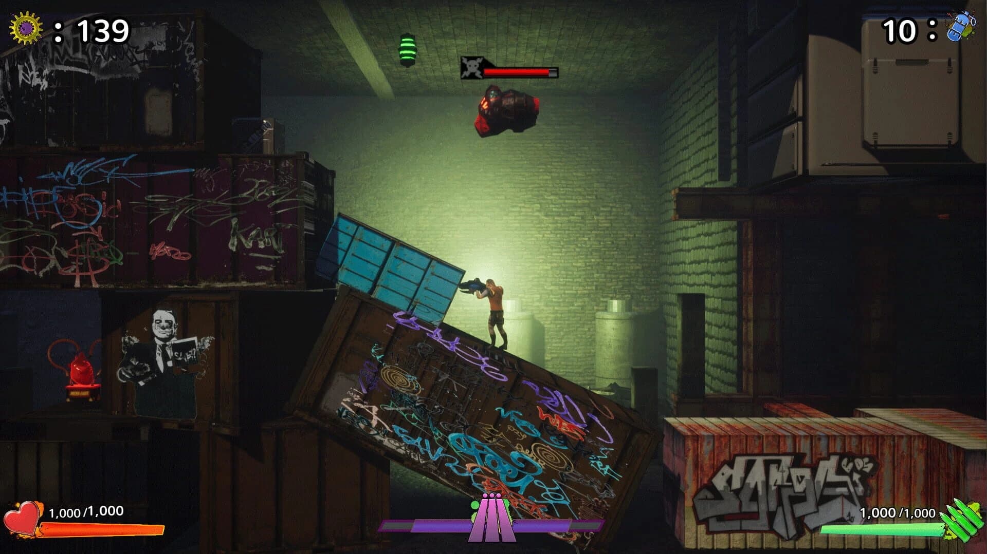 Kamodo Steve! Janitor on Fire! screenshot 3