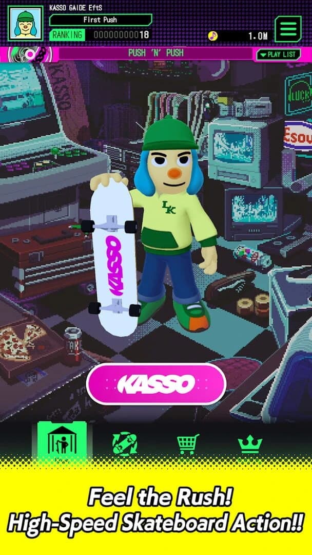 Kasso Gaiden: Escape from the Skaterverse screenshot 1