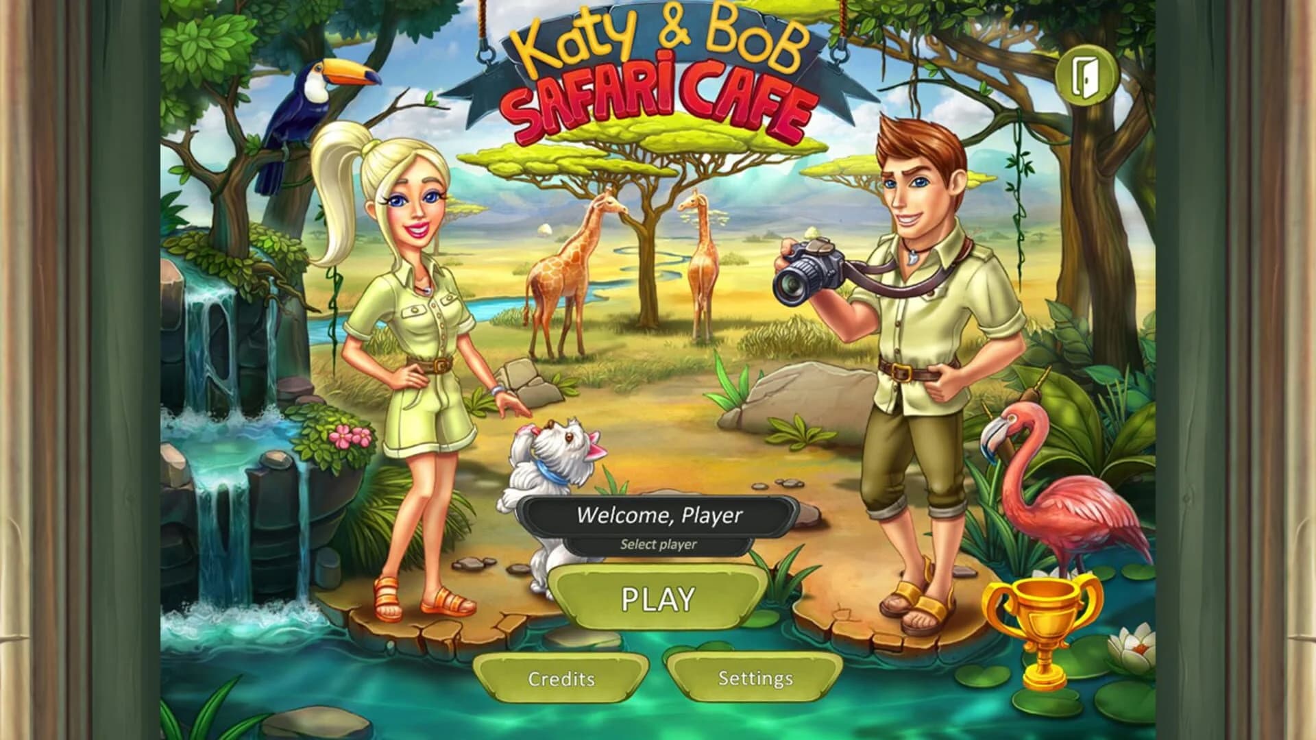 Katy and Bob: Safari Cafe screenshot 2