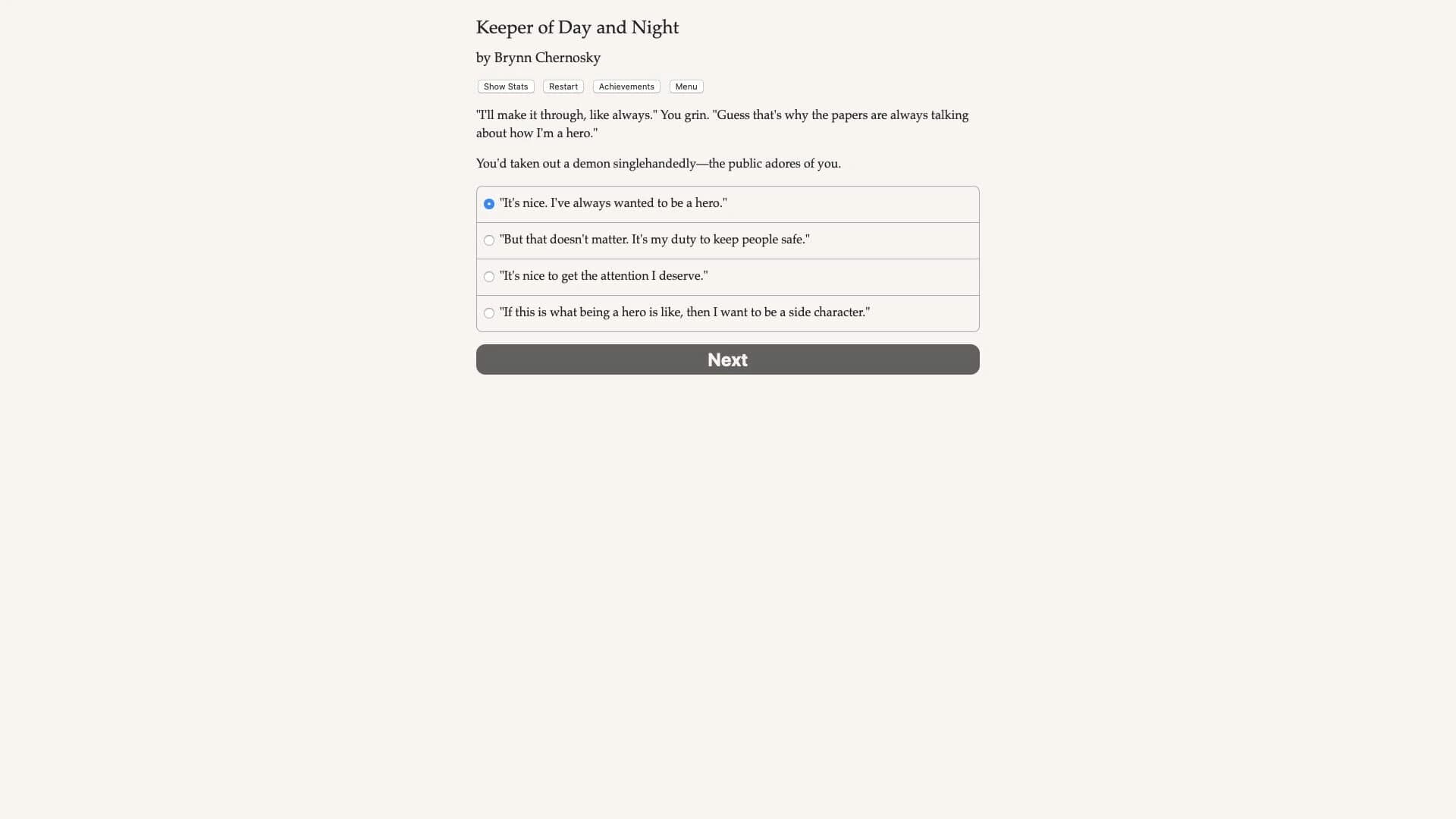 Keeper of the Day and Night screenshot 1