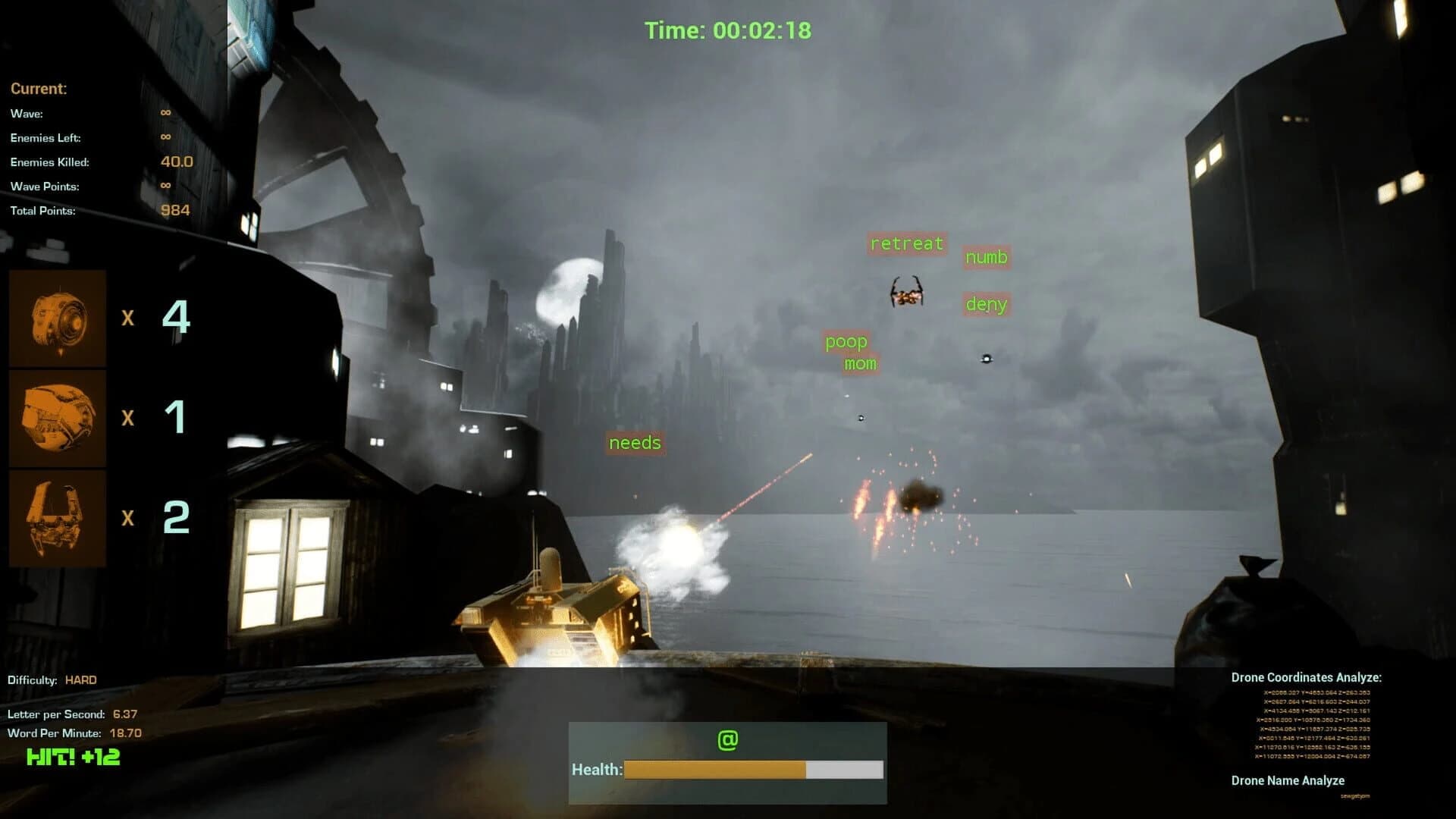 Keyboard Warrior screenshot 1
