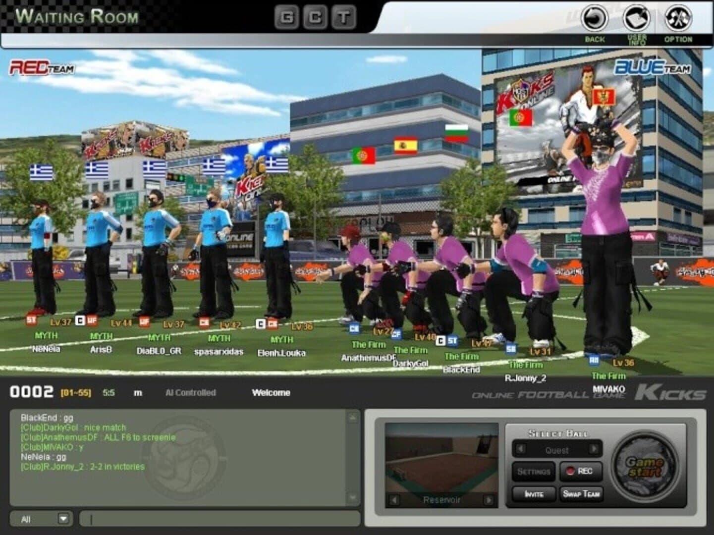 Kicks Online screenshot 1
