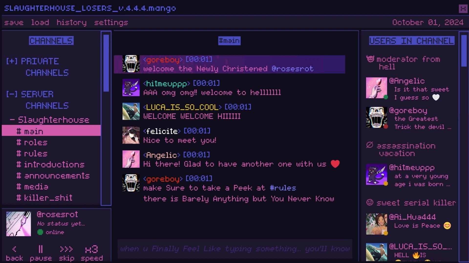 Killer Chat: Extended Edition screenshot 1