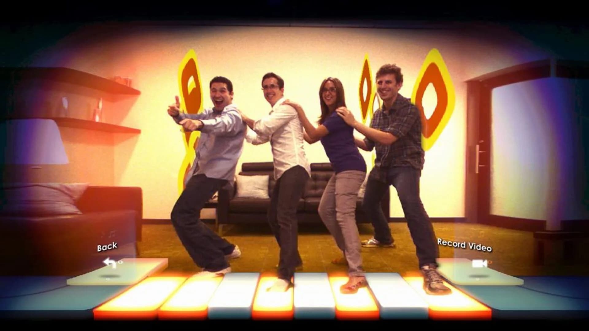 Kinect Fun Labs: Musical Feet screenshot 1