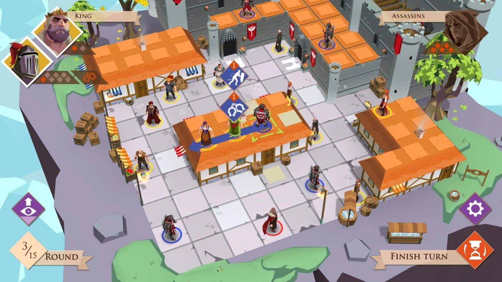 King and Assassins: The Board Game screenshot 2