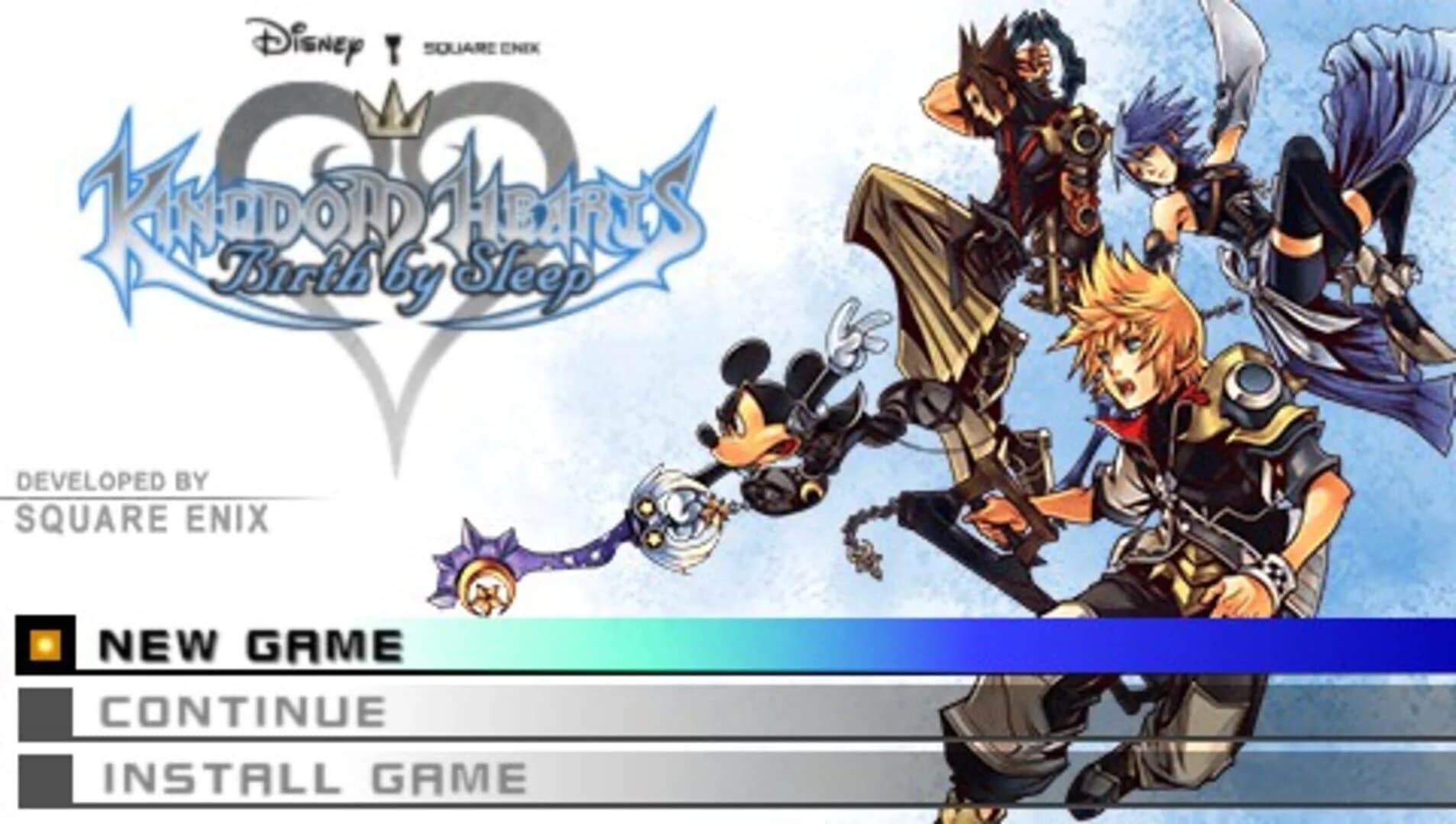 Kingdom Hearts Birth by Sleep screenshot 1