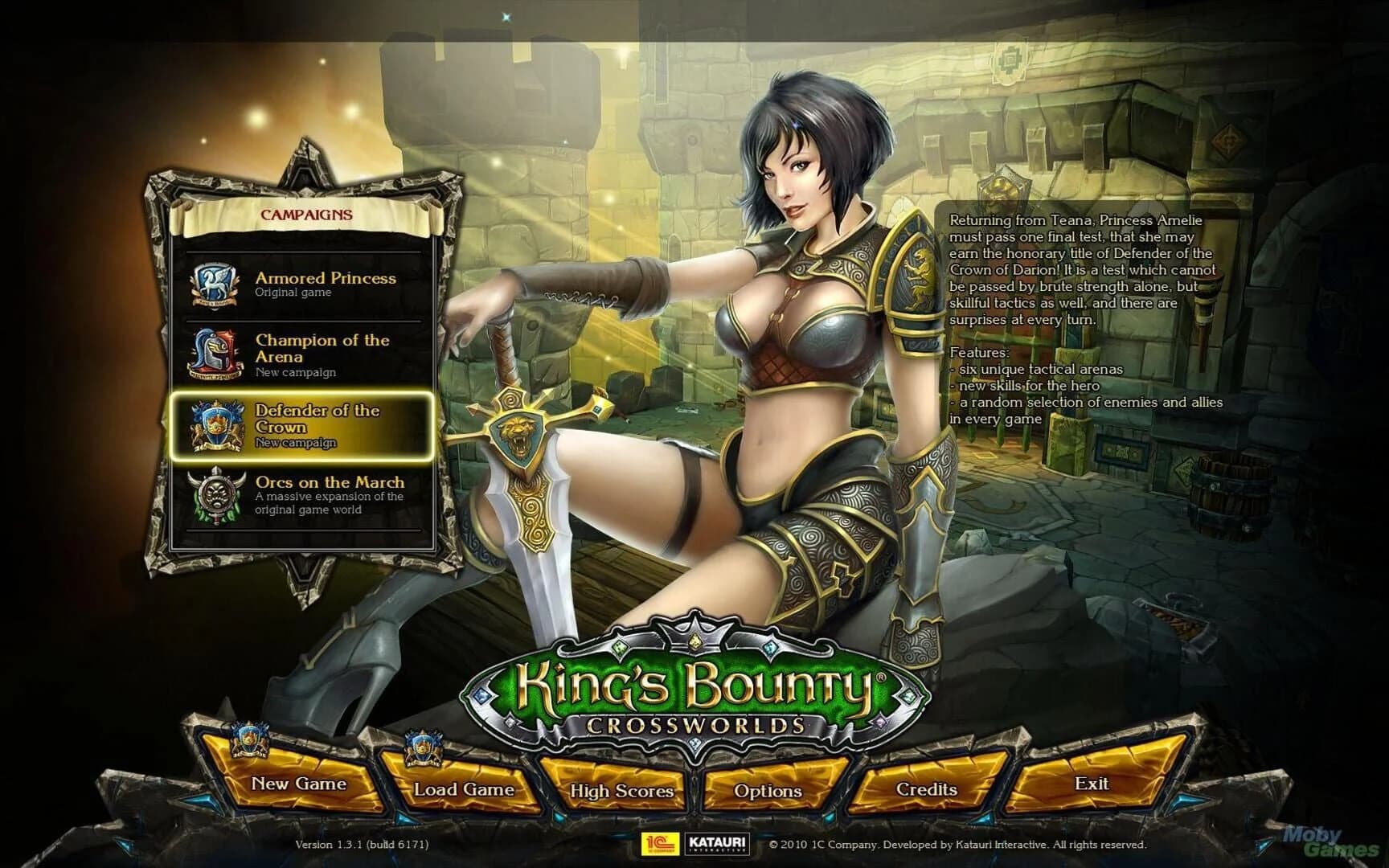 King's Bounty: Crossworlds screenshot 1