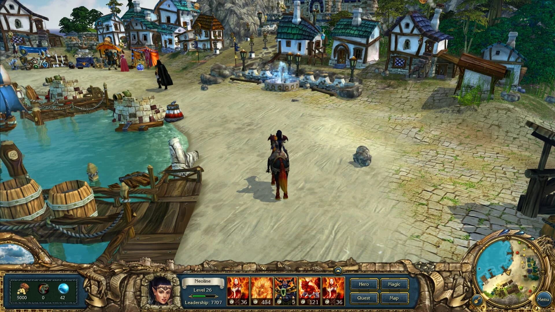 King's Bounty: Dark Side screenshot 3