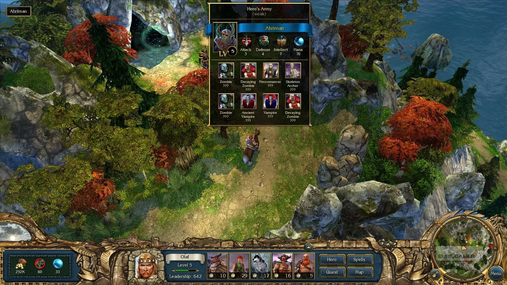King's Bounty: Warriors of the North screenshot 1
