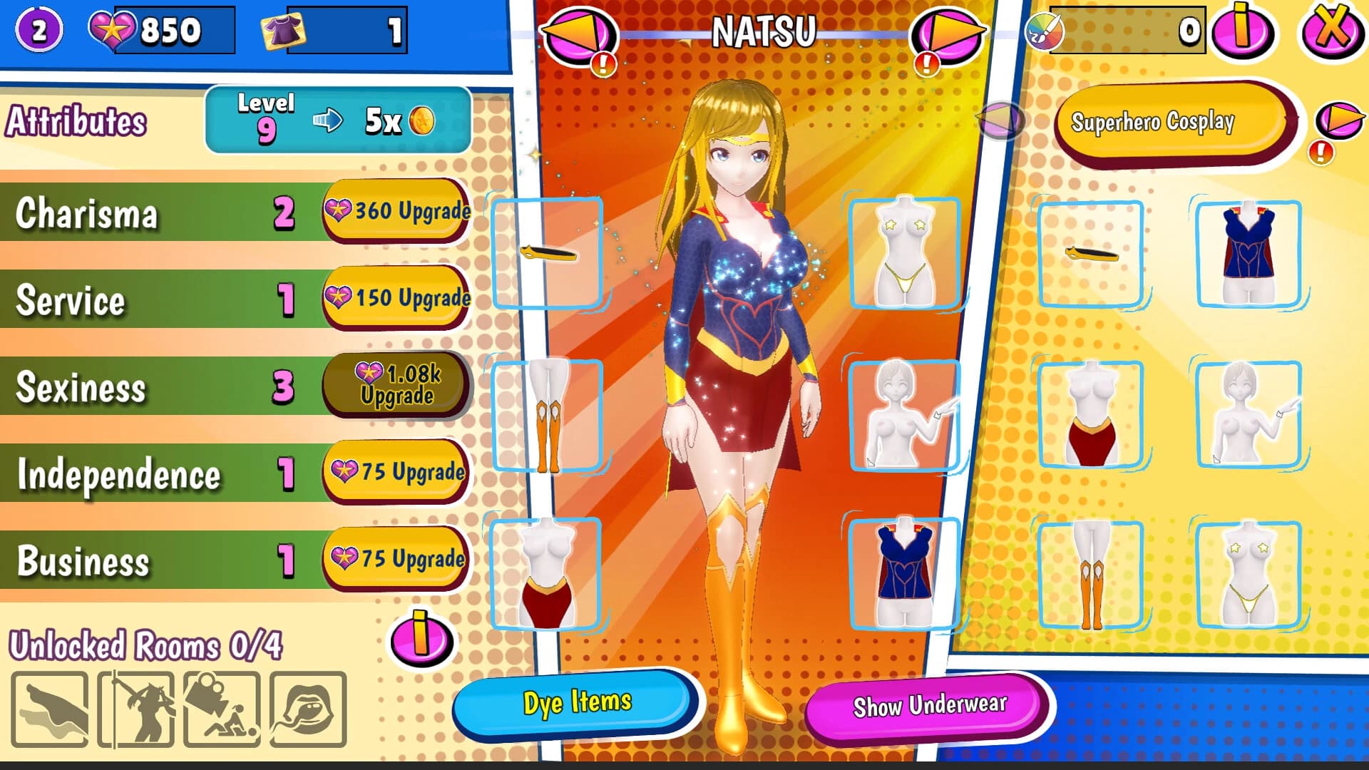 Kinky Cosplay Heroes screenshot 2