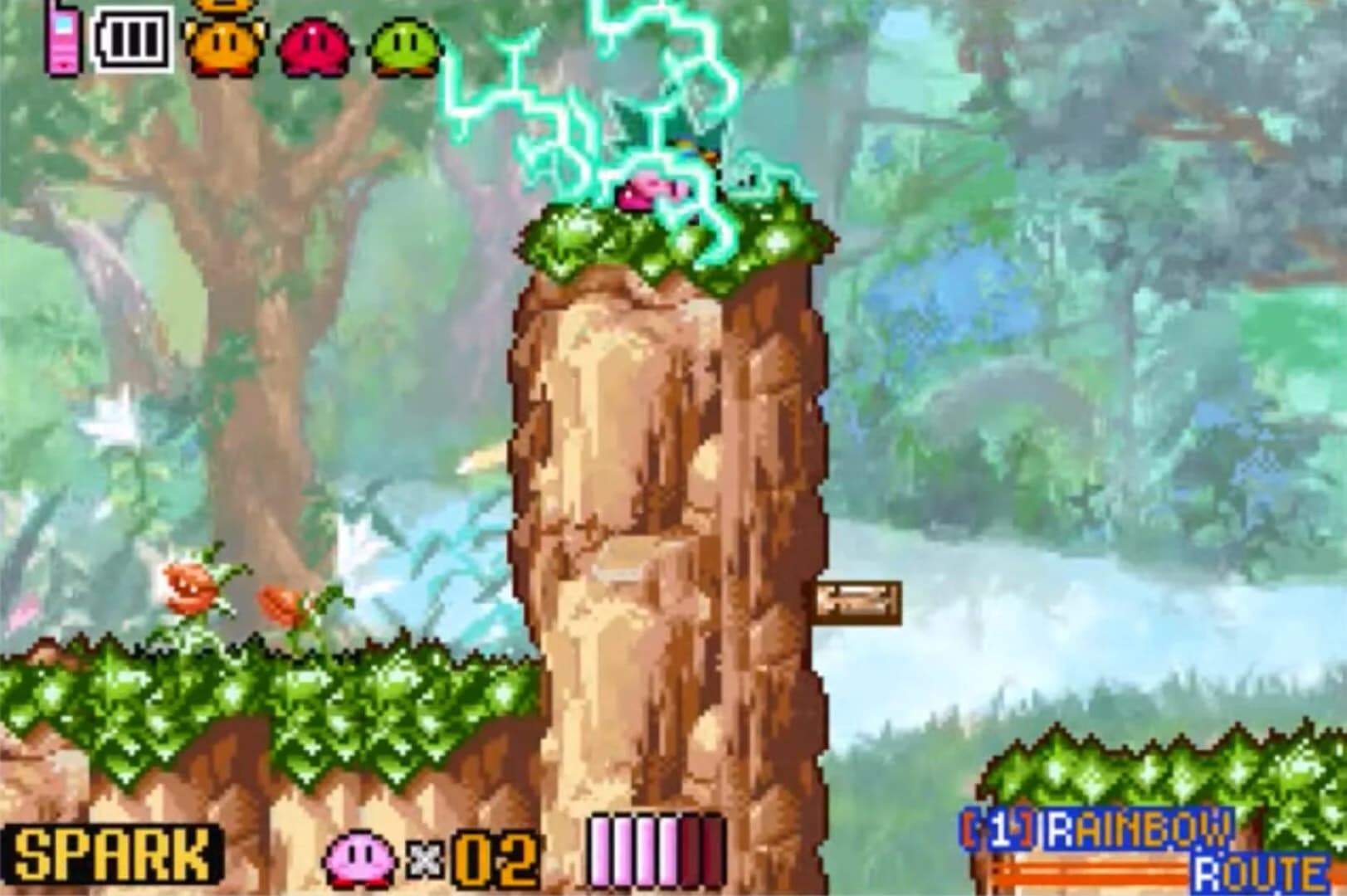 Kirby & the Amazing Mirror screenshot 1