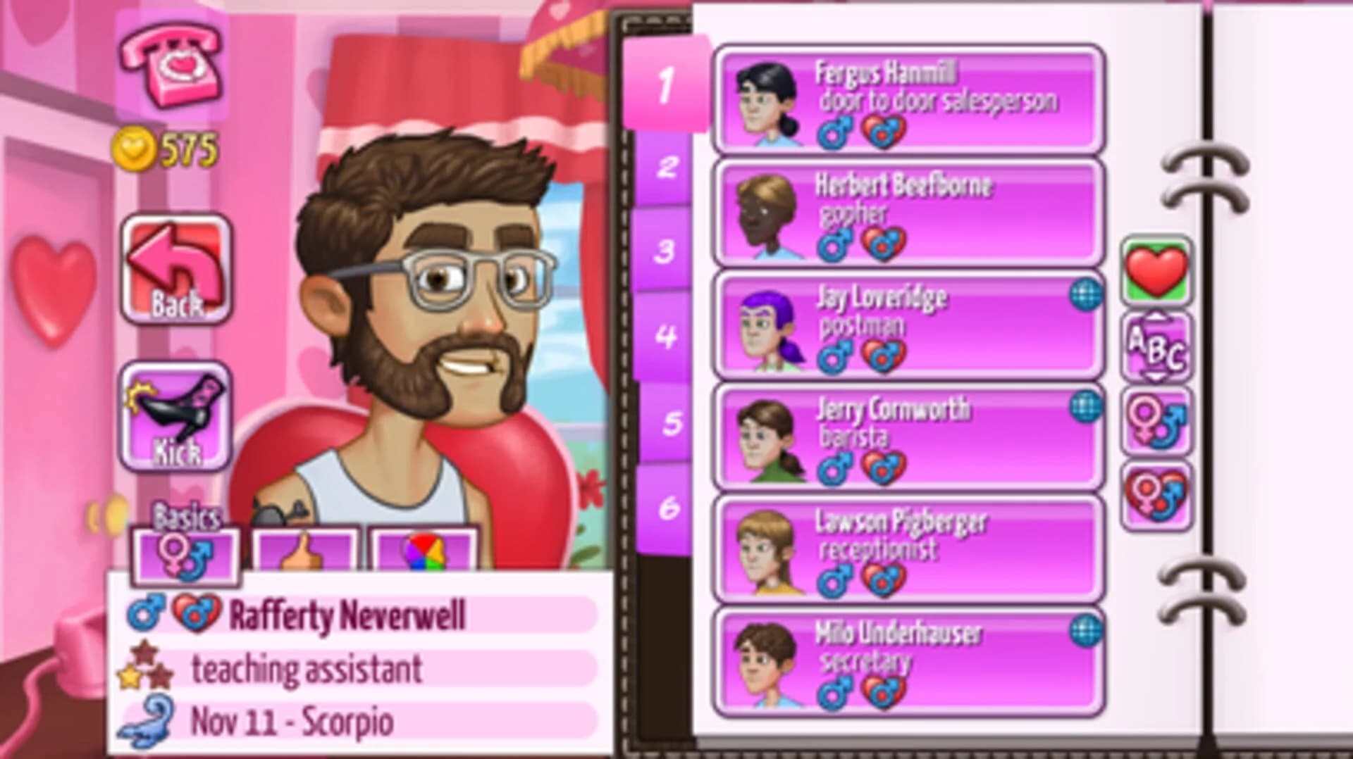 Kitty Powers' Matchmaker screenshot 2