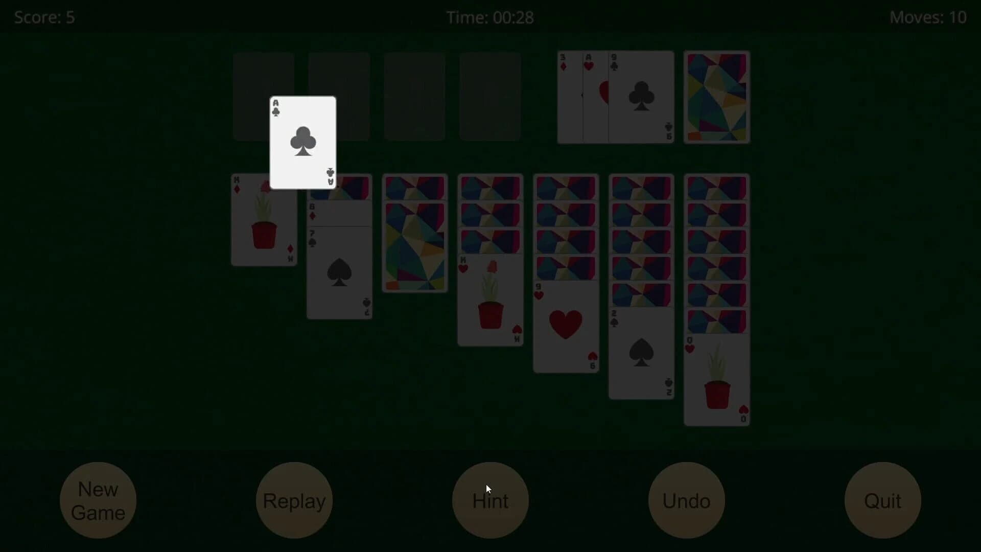 Klondike Solitaire Pro screenshot 1