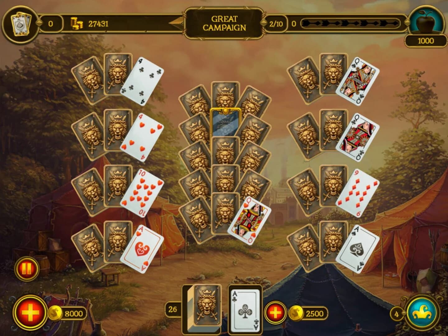 Knight Solitaire screenshot 5