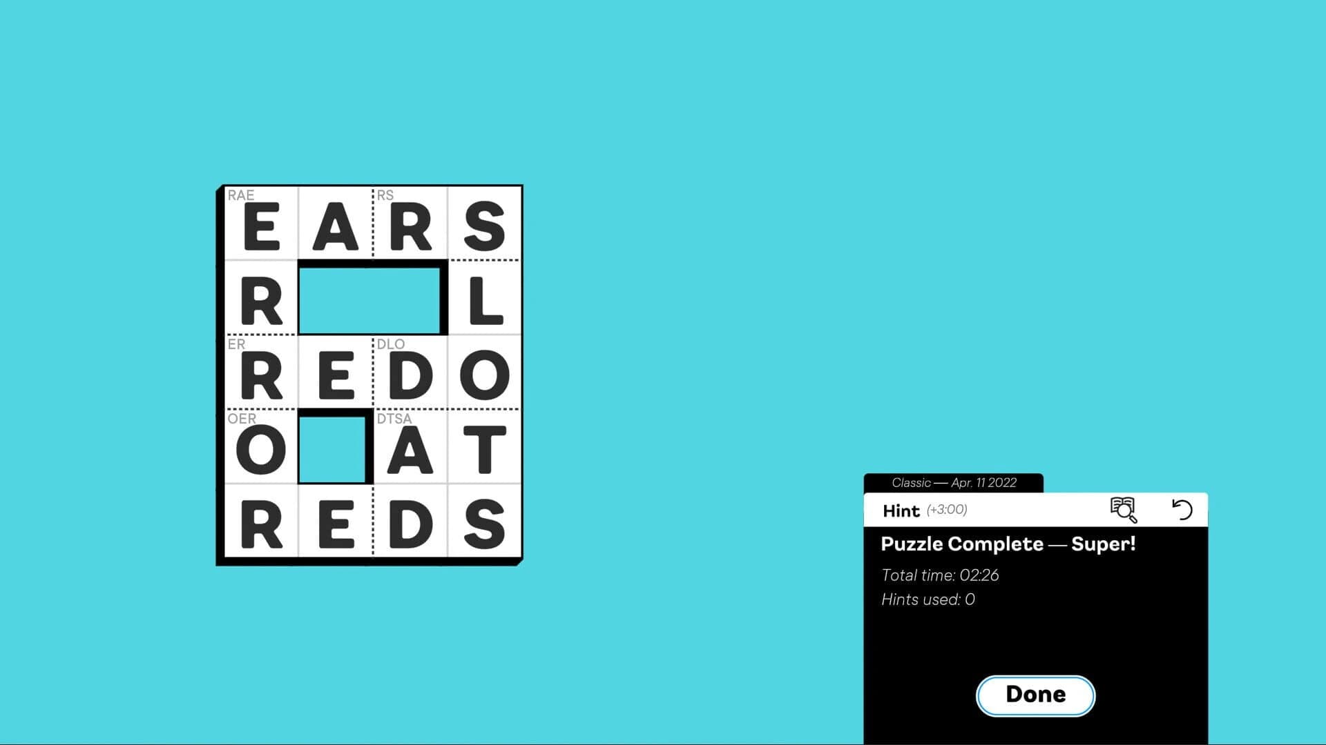 Knotwords screenshot 2