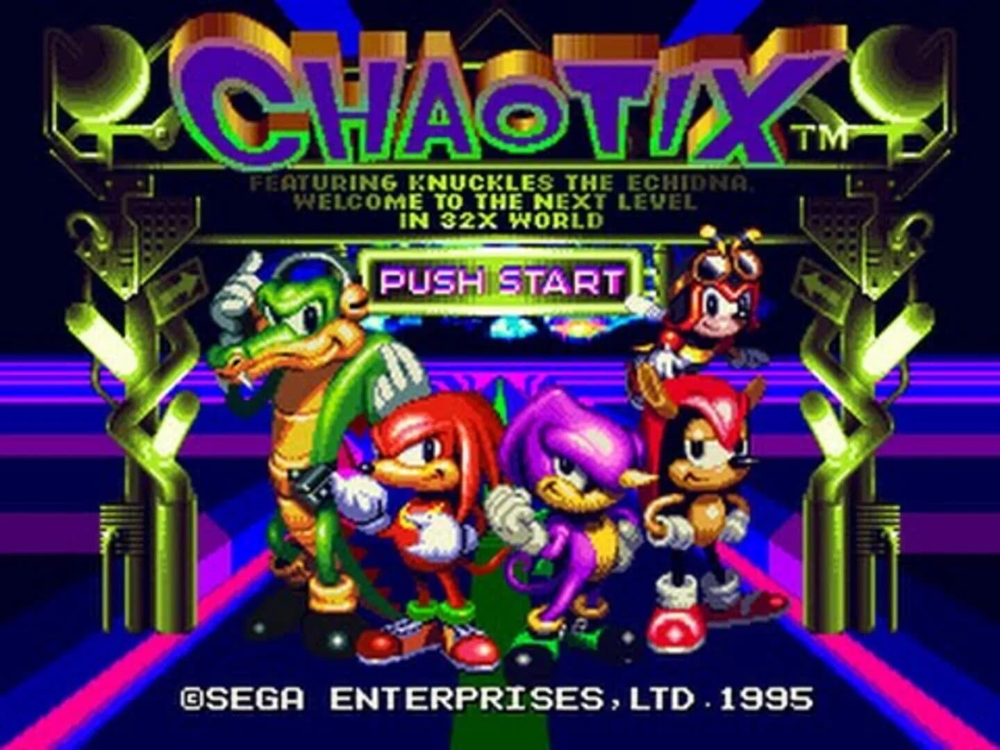 Knuckles' Chaotix screenshot 2