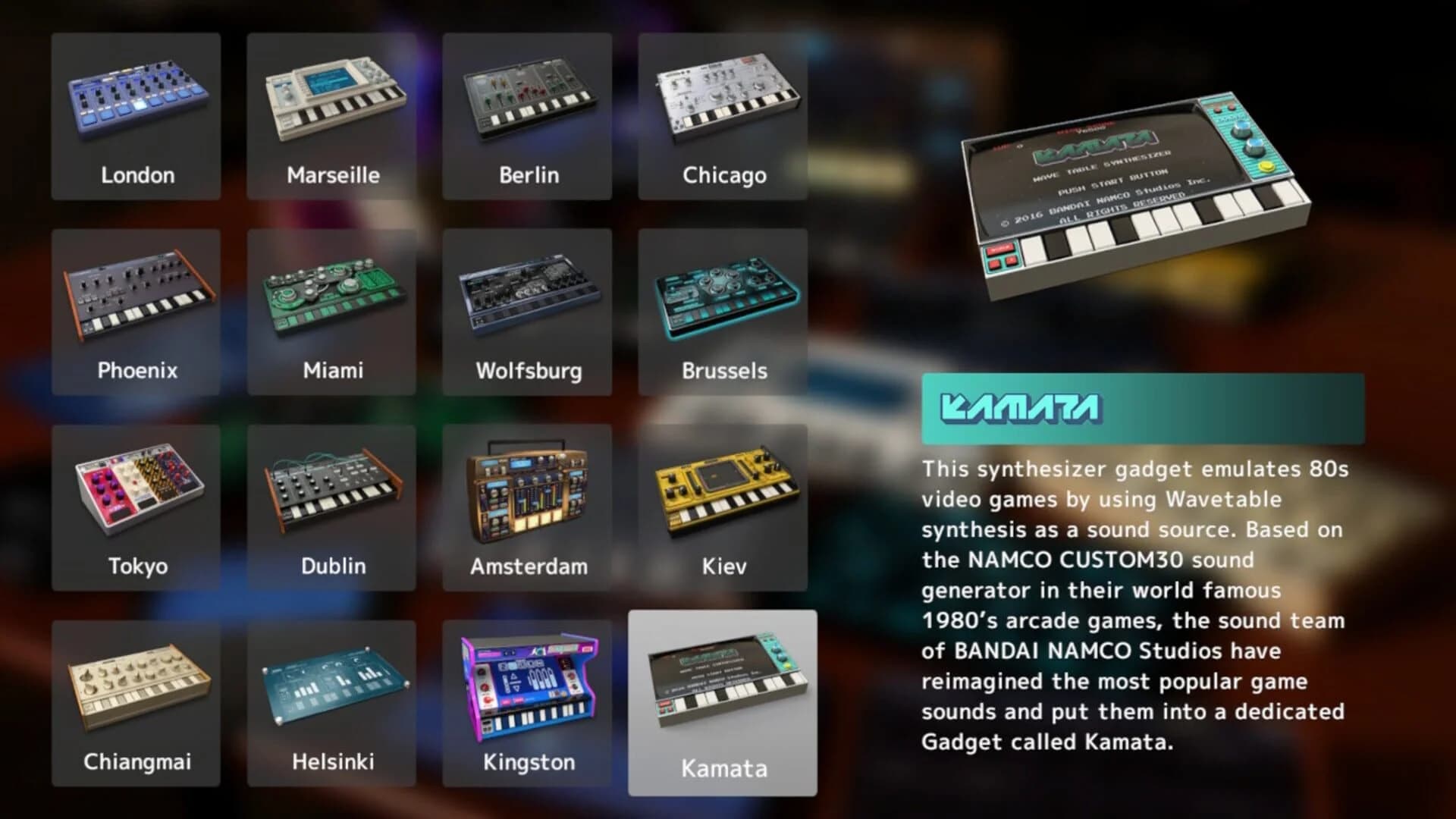 KORG Gadget screenshot 1