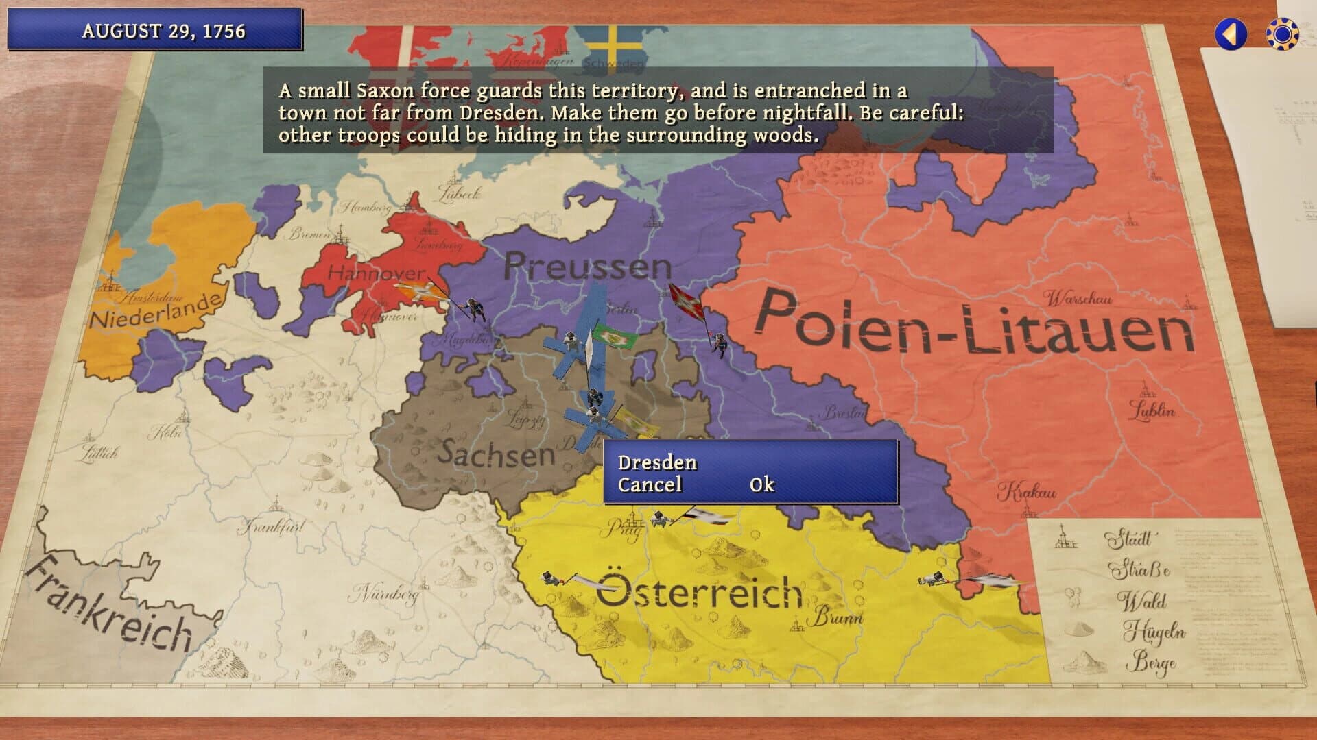 Kriegsspiel: 7 Years' War screenshot 1
