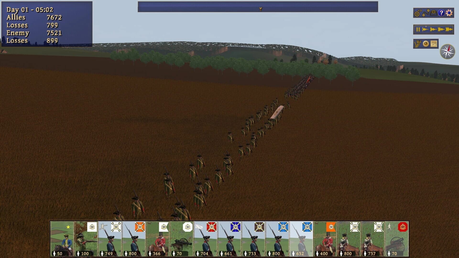 Kriegsspiel: 7 Years' War screenshot 3