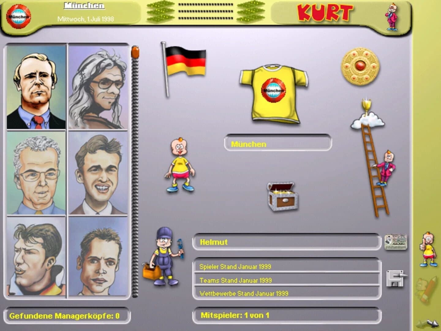 Kurt: Der Fussballmanager screenshot 1